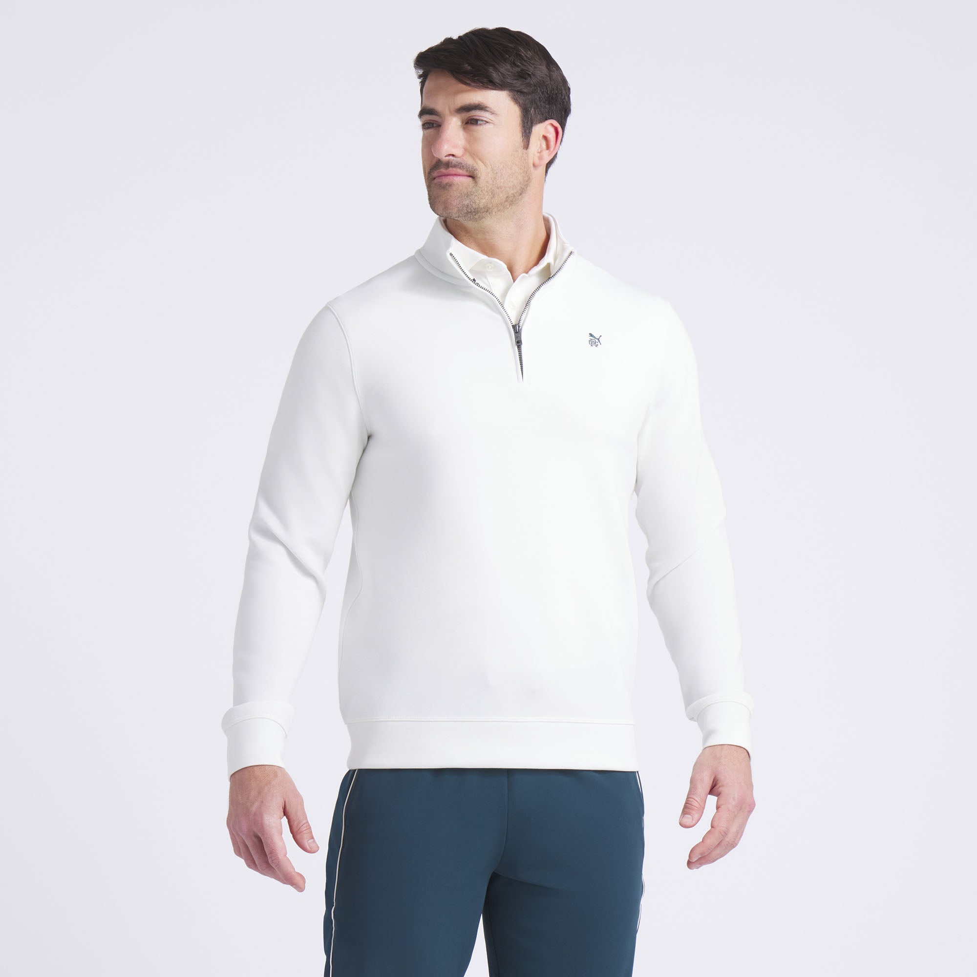 Reigning Champ CLOUDSPUN Fleece Golf 1/4 Zip 1 Reigning Champ CLOUDSPUN Fleece Golf 1/4 Zip