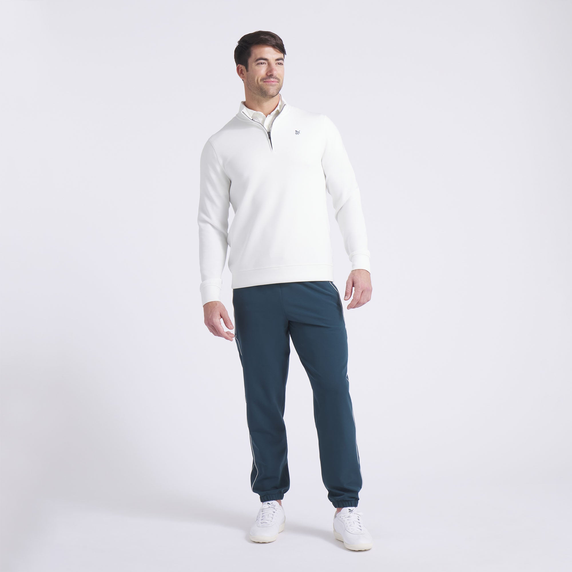 Reigning Champ CLOUDSPUN Fleece Golf 1/4 Zip 4 Reigning Champ CLOUDSPUN Fleece Golf 1/4 Zip