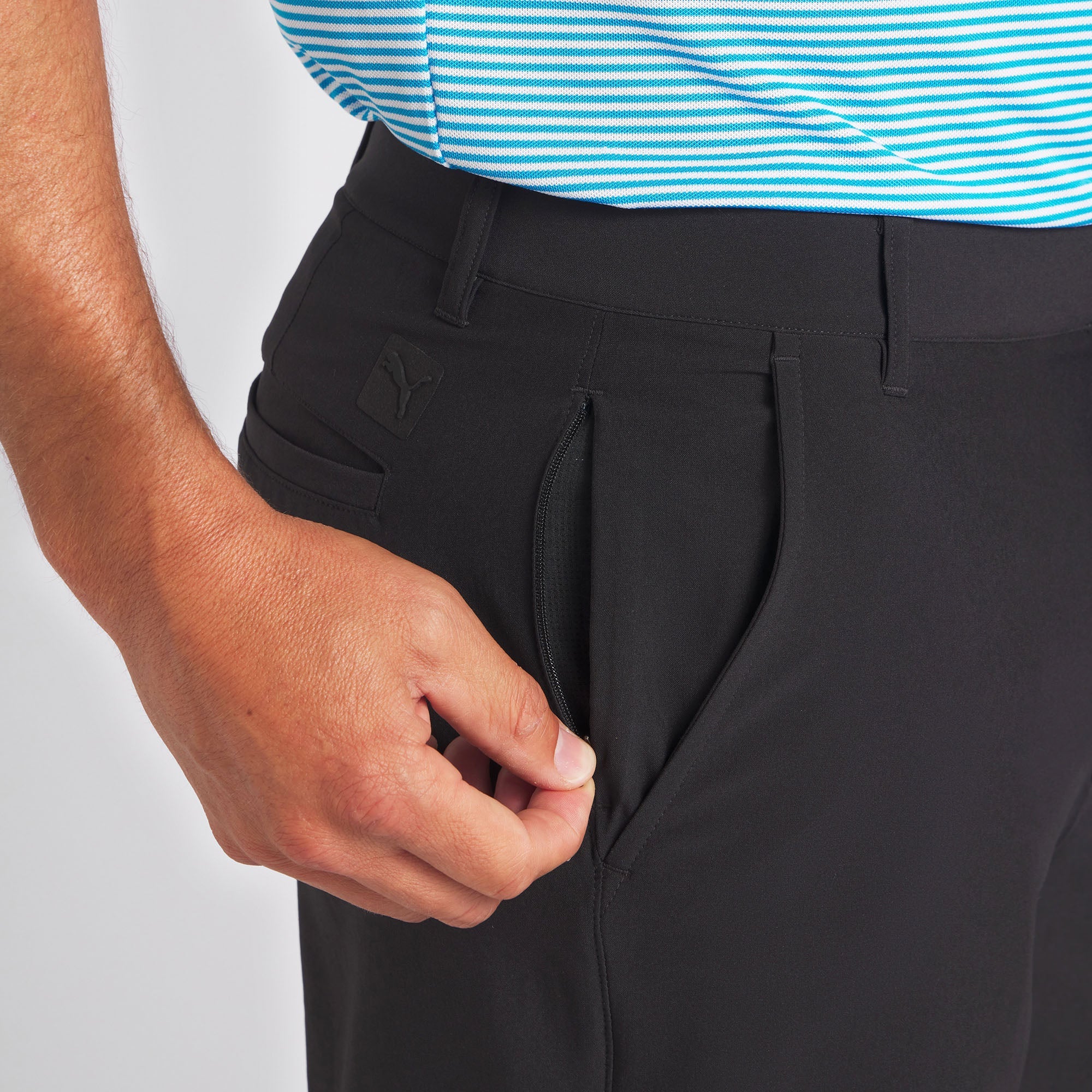 101 Solid 7" Golf Shorts | Puma Black 4 101 Solid 7" Golf Shorts | Puma Black