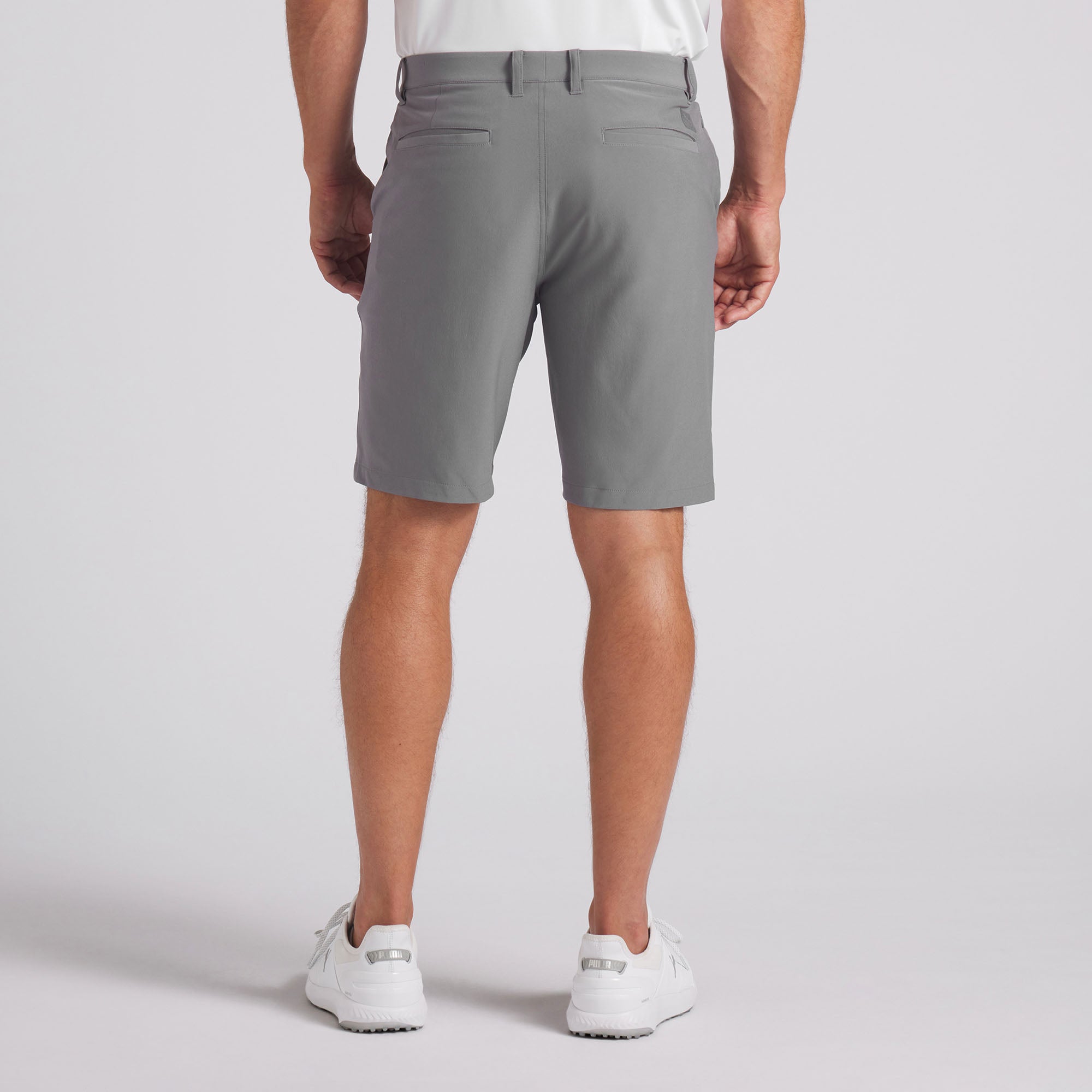 101 Solid 9" Golf Shorts | Slate Sky 2 101 Solid 9" Golf Shorts | Slate Sky