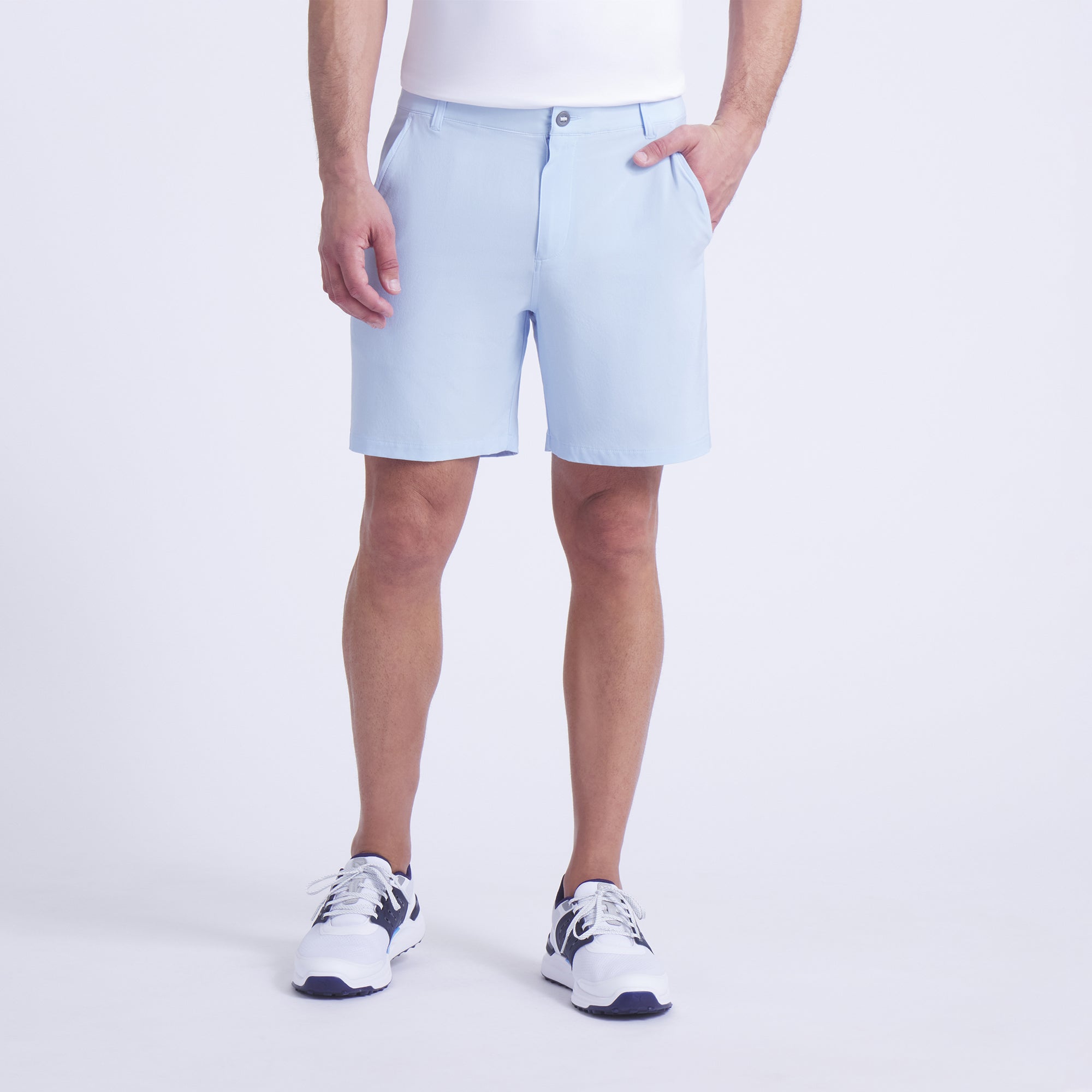101 Solid 9" Golf Shorts | Haute Tropic