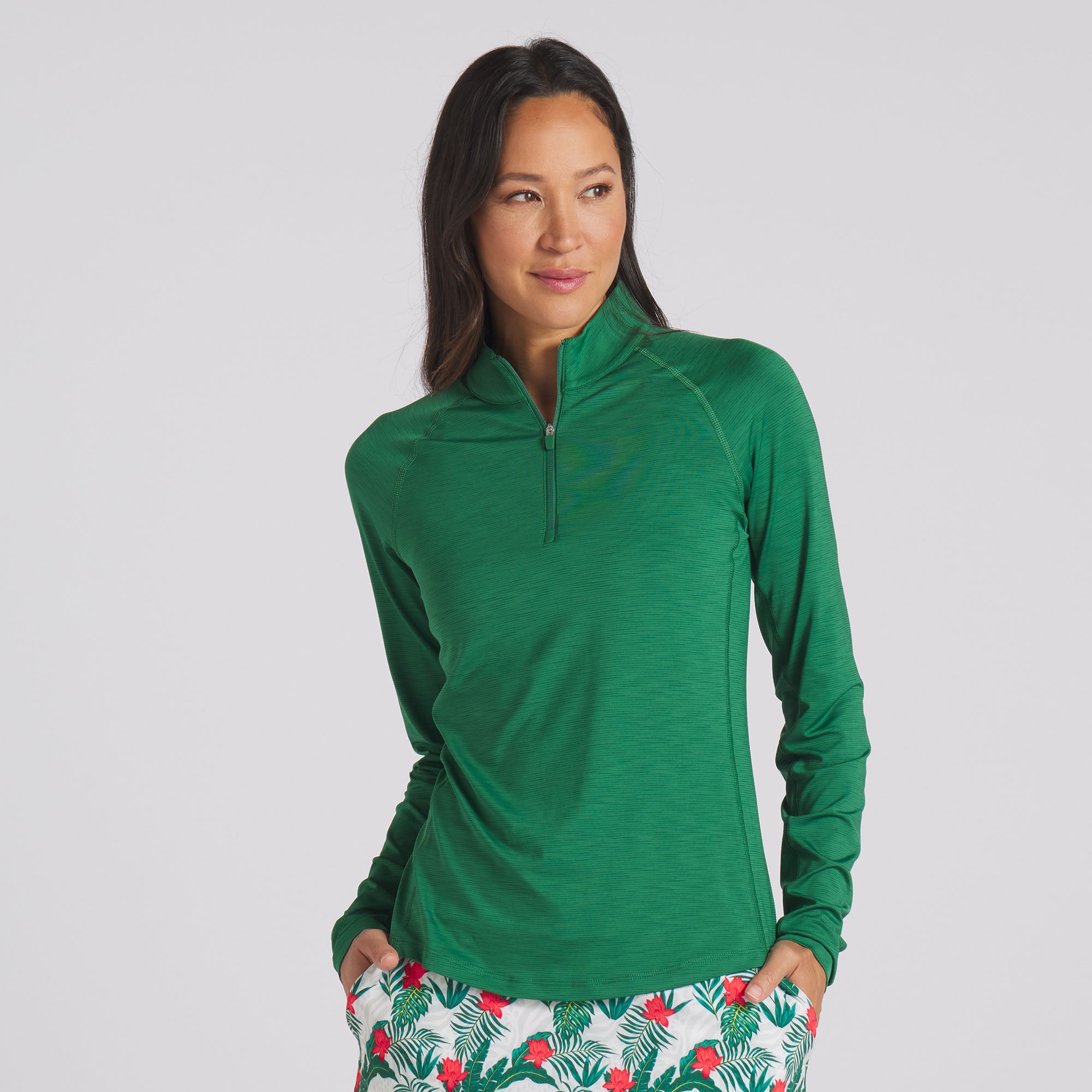 Women's YouV Solid Golf 1/4 Zip 31 Women's YouV Solid Golf 1/4 Zip