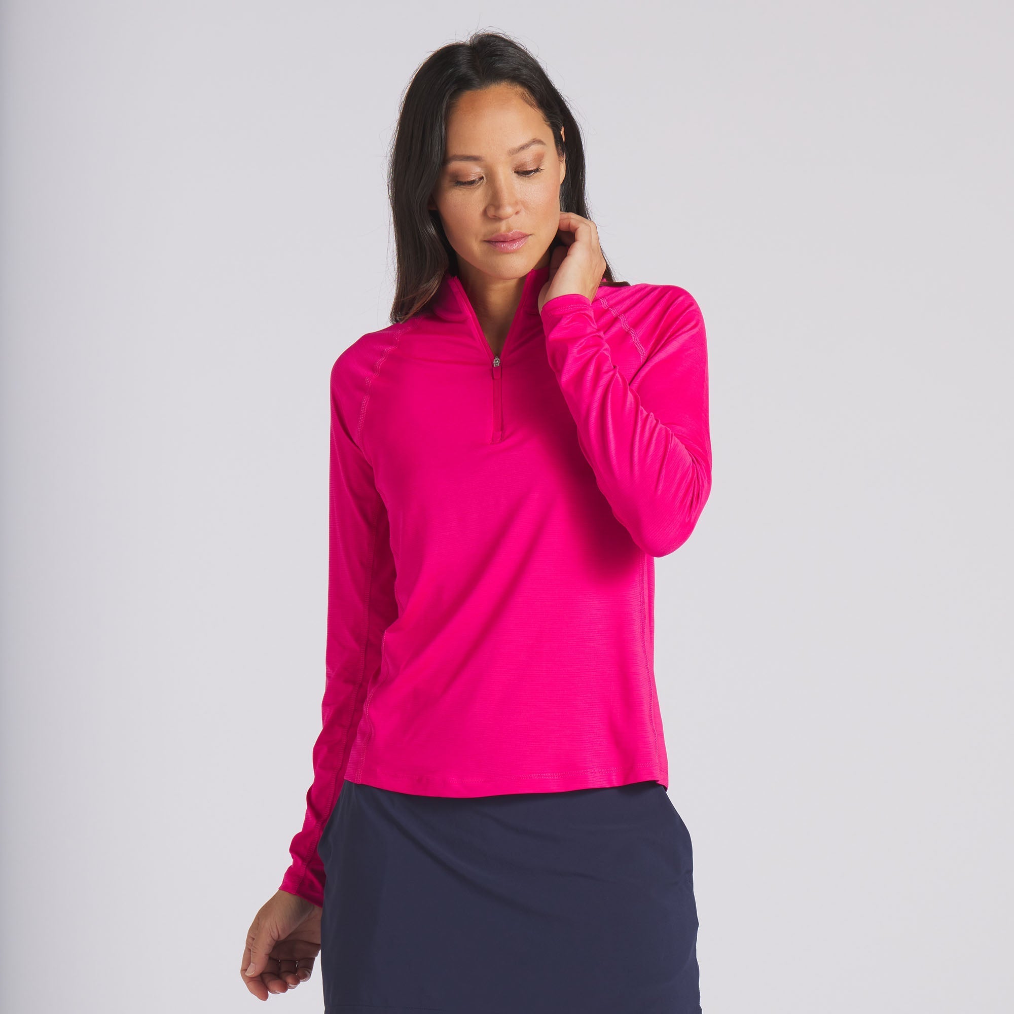 Women's YouV Solid Golf 1/4 Zip 48 Women's YouV Solid Golf 1/4 Zip