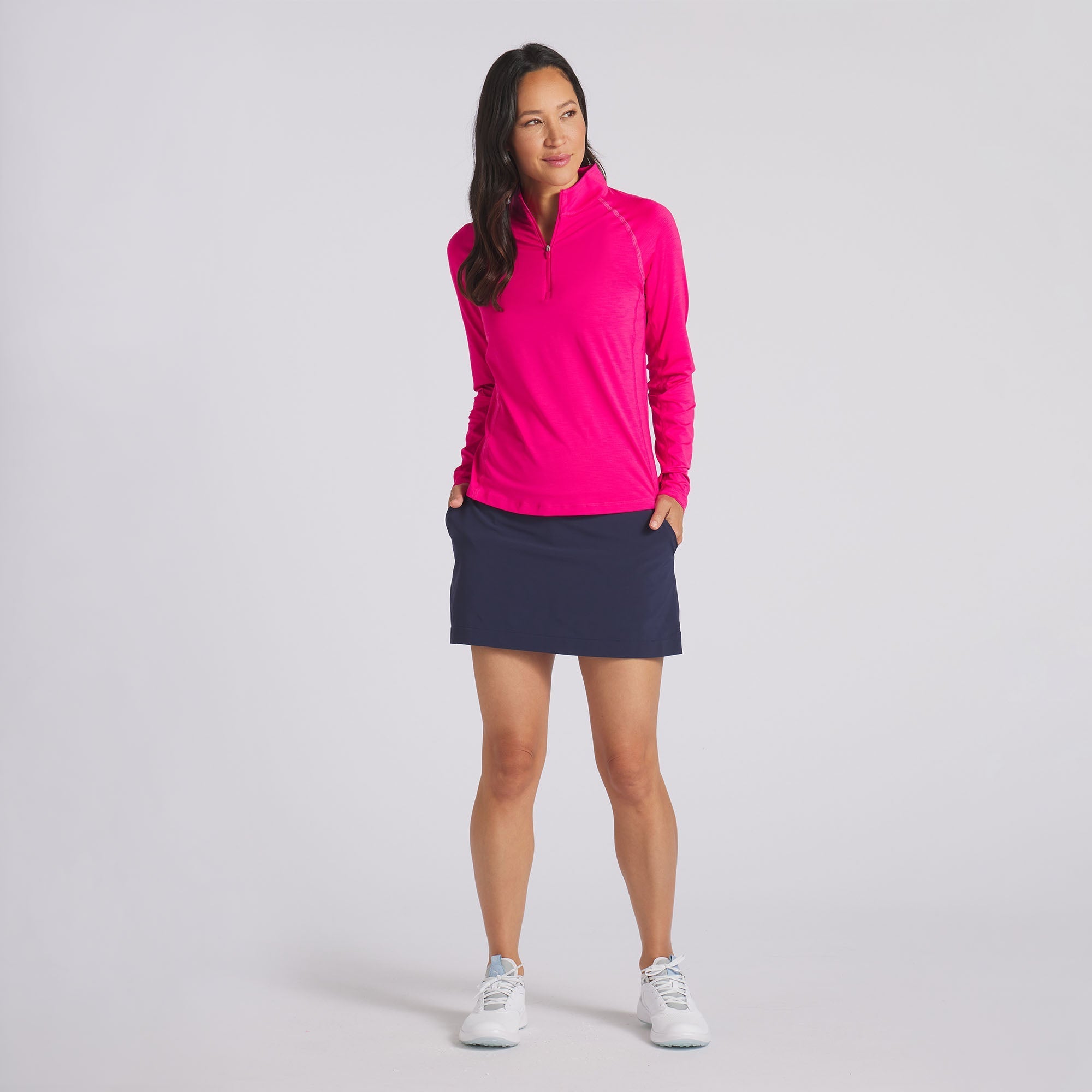 Women's YouV Solid Golf 1/4 Zip 51 Women's YouV Solid Golf 1/4 Zip