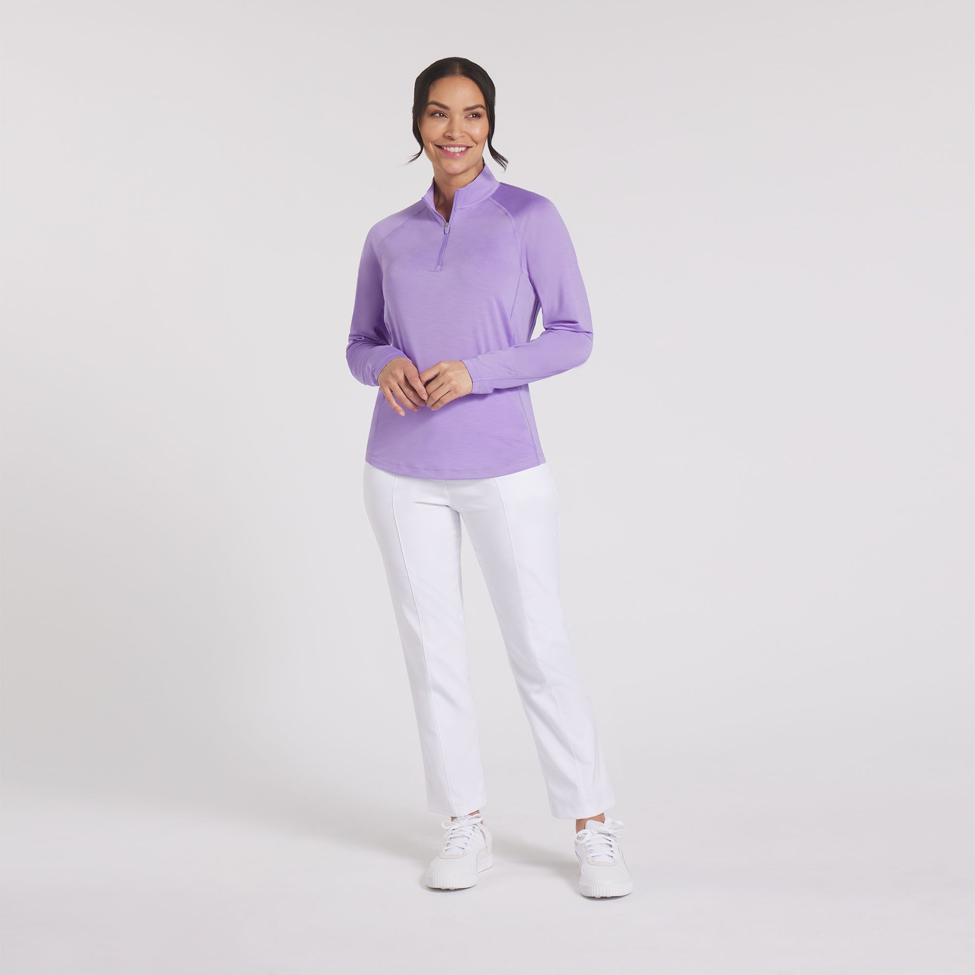 Women's YouV Solid Golf 1/4 Zip 57 Women's YouV Solid Golf 1/4 Zip