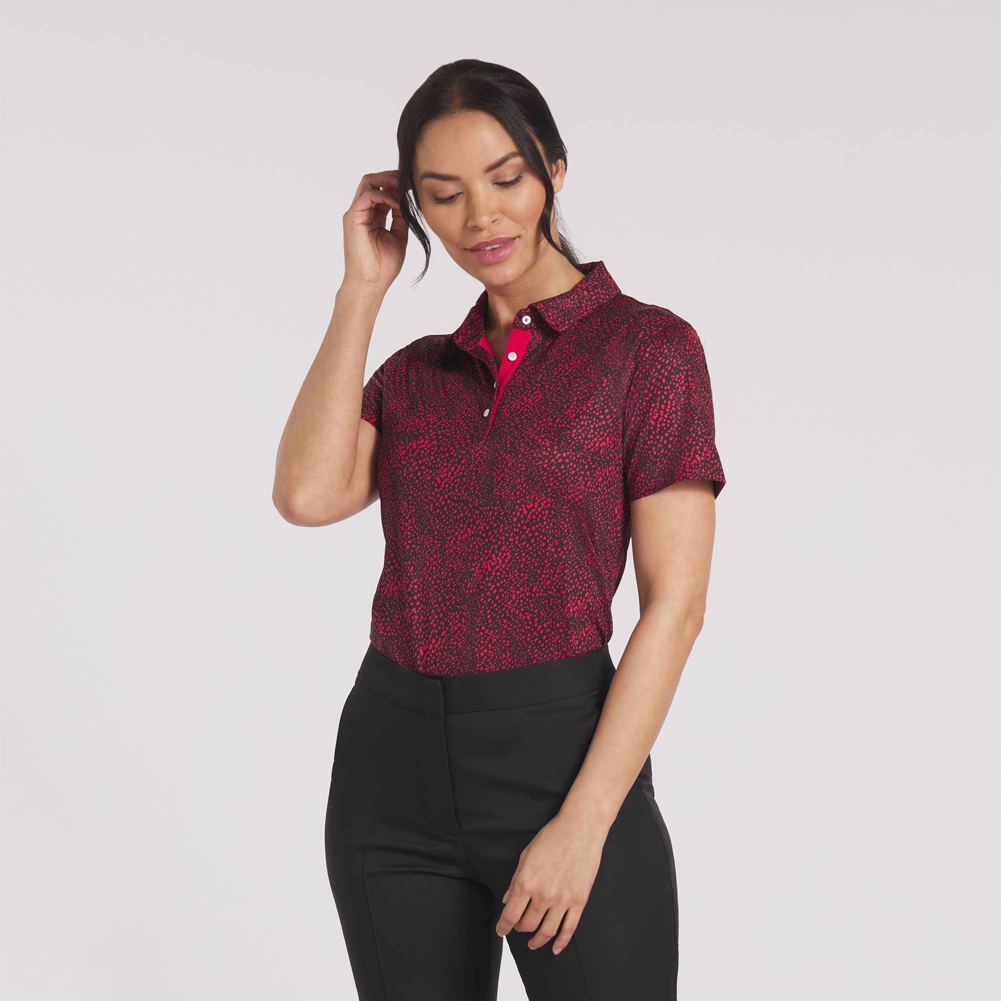 Women's CLOUDSPUN Microdot Golf Polo