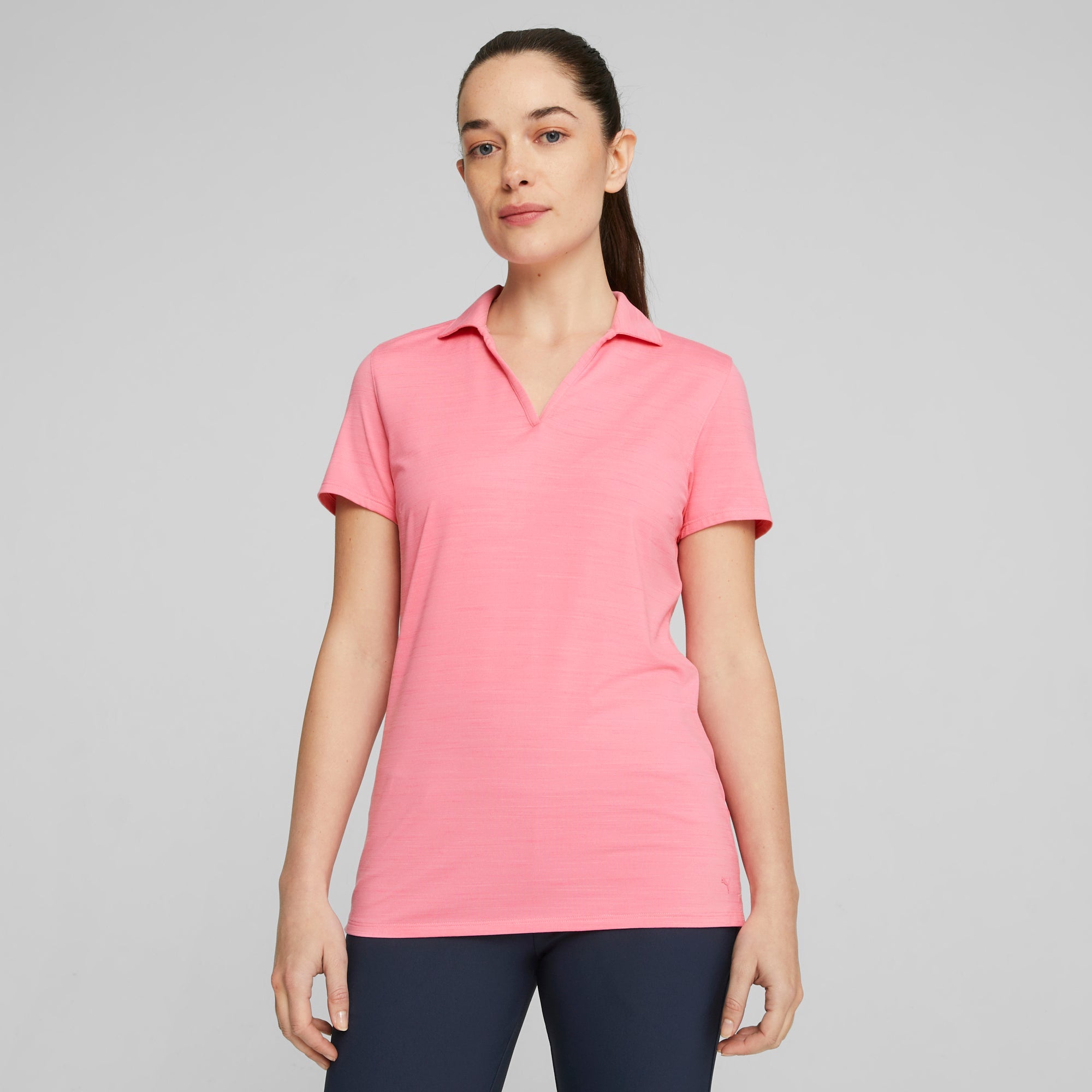 Women's CLOUDSPUN Coast Golf Polo | Strawberry Burst Heather