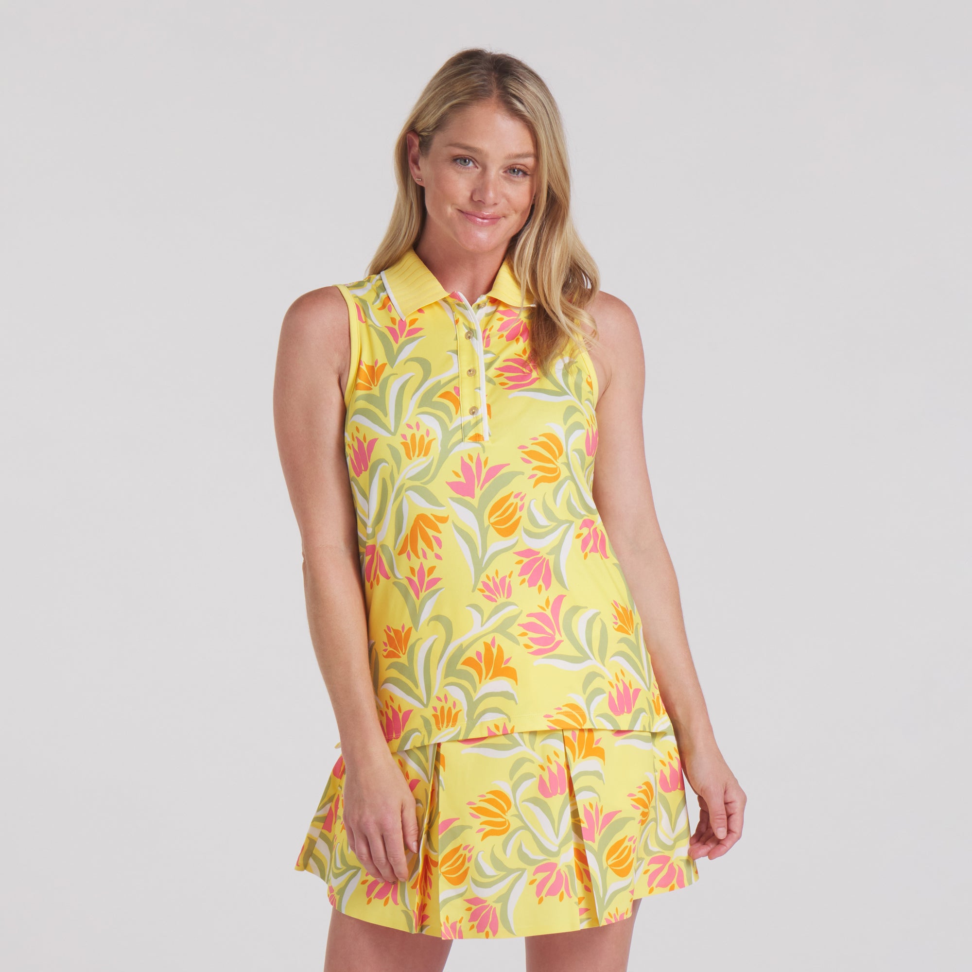 Women's Dani Dazey Sleeveless Golf Polo