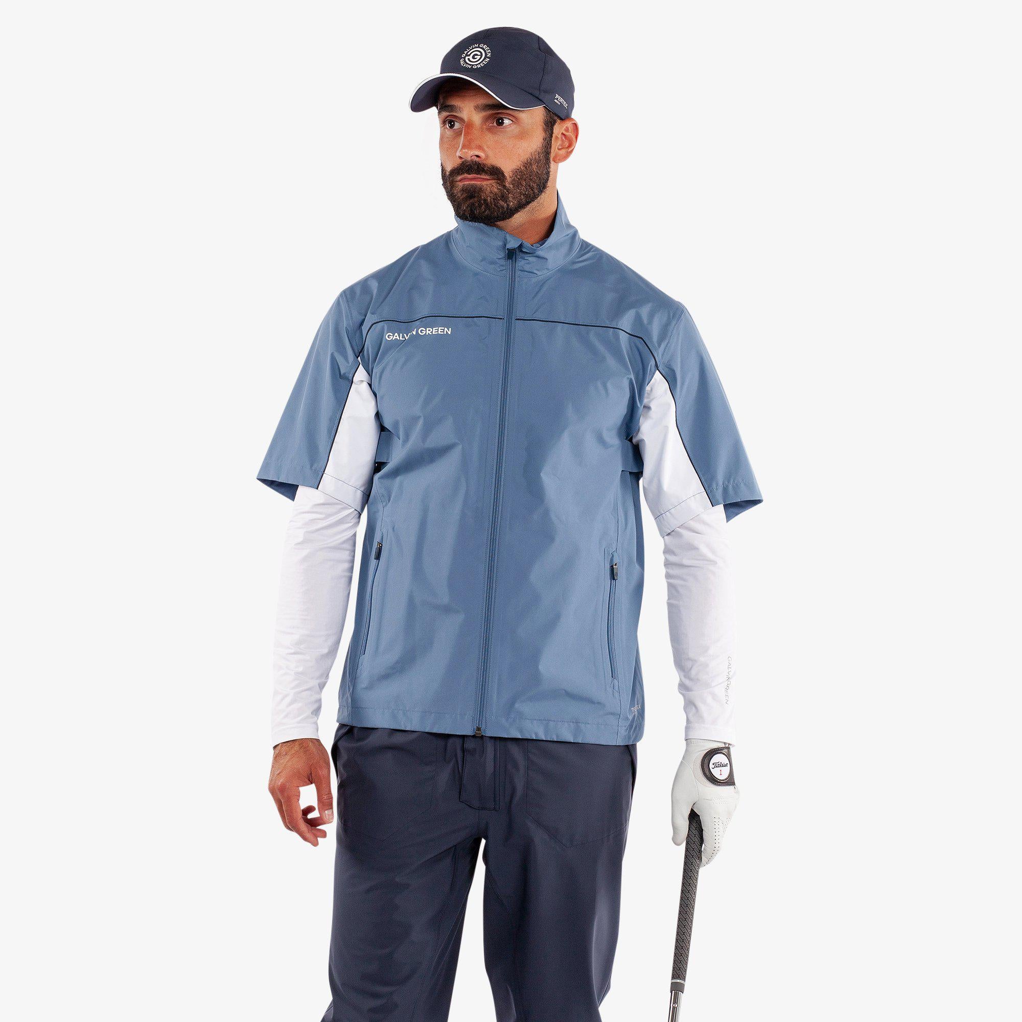 Air - Waterproof short sleeve golf jacket 2 Air - Waterproof short sleeve golf jacket