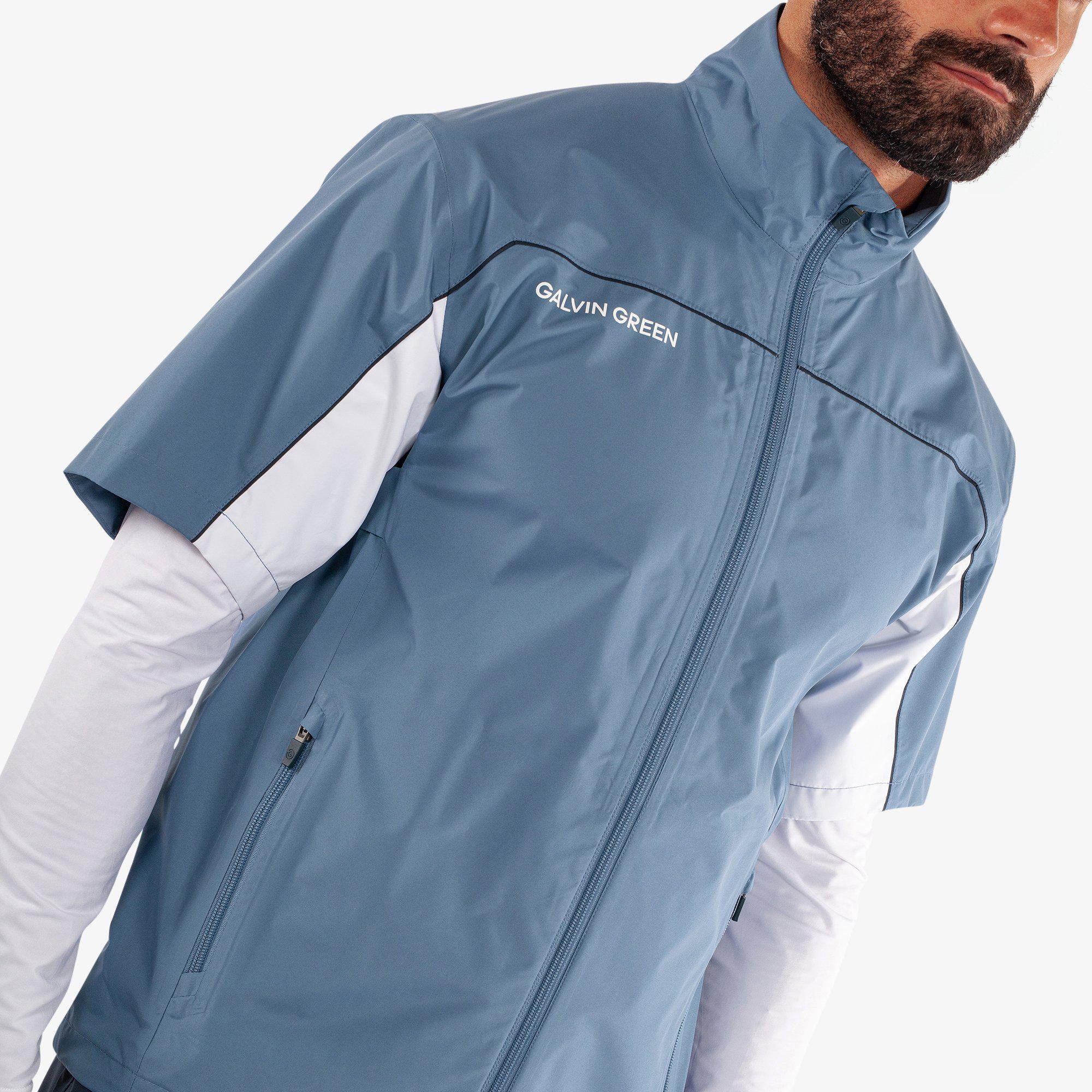 Air - Waterproof short sleeve golf jacket 4 Air - Waterproof short sleeve golf jacket