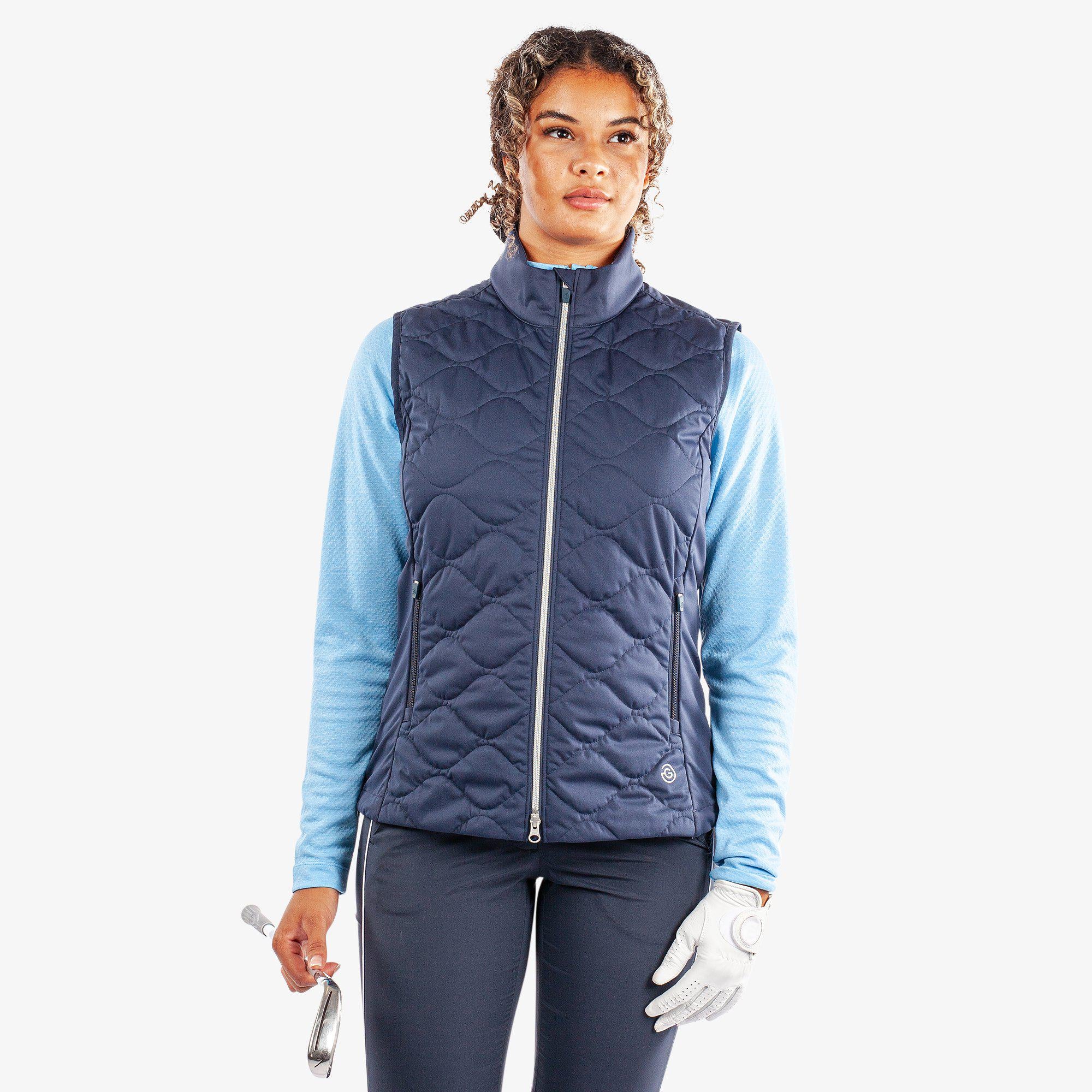 Lucille - Windproof and water repellent golf vest 2 Lucille - Windproof and water repellent golf vest