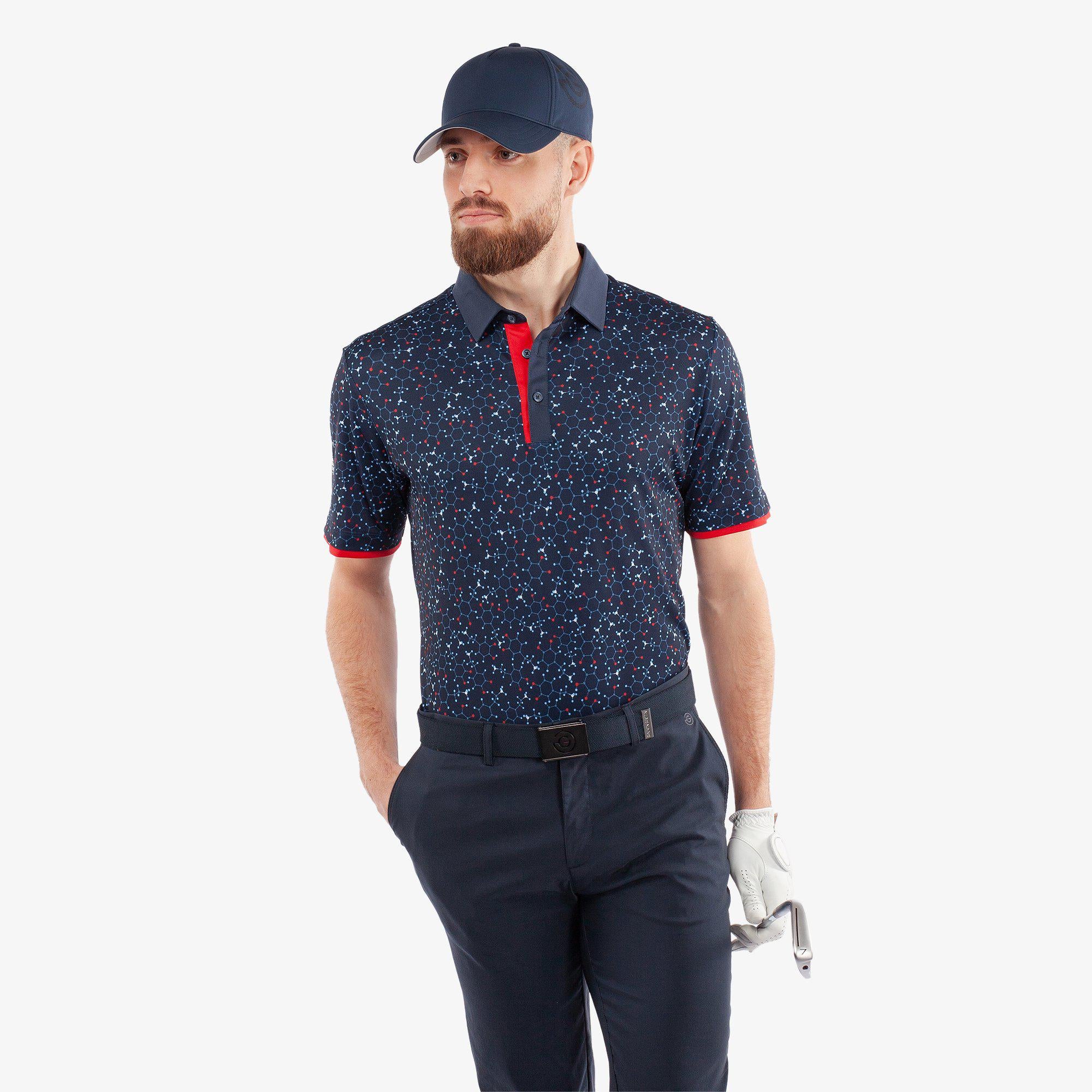 Mannix - Breathable short sleeve golf shirt 2 Mannix - Breathable short sleeve golf shirt