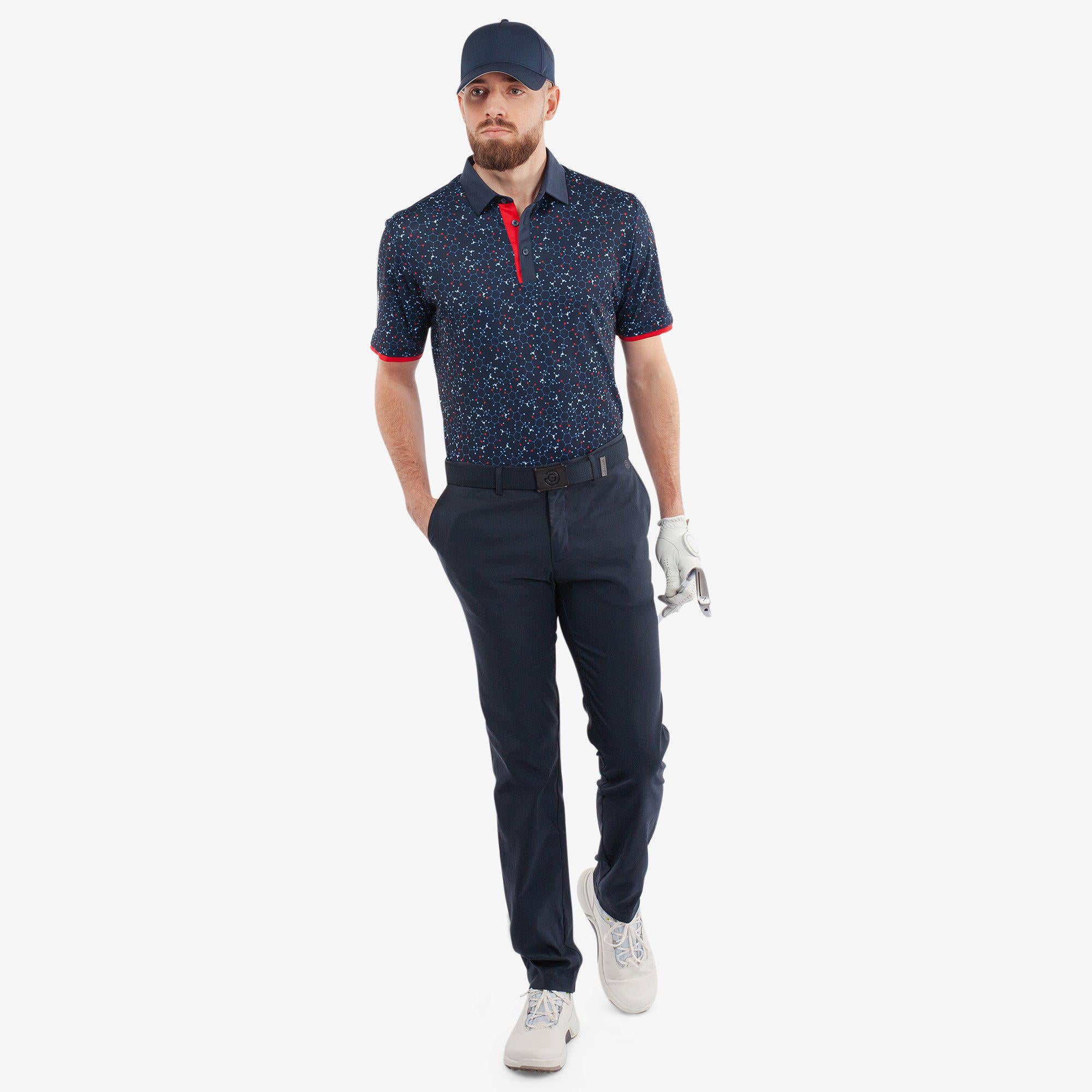 Mannix - Breathable short sleeve golf shirt 3 Mannix - Breathable short sleeve golf shirt
