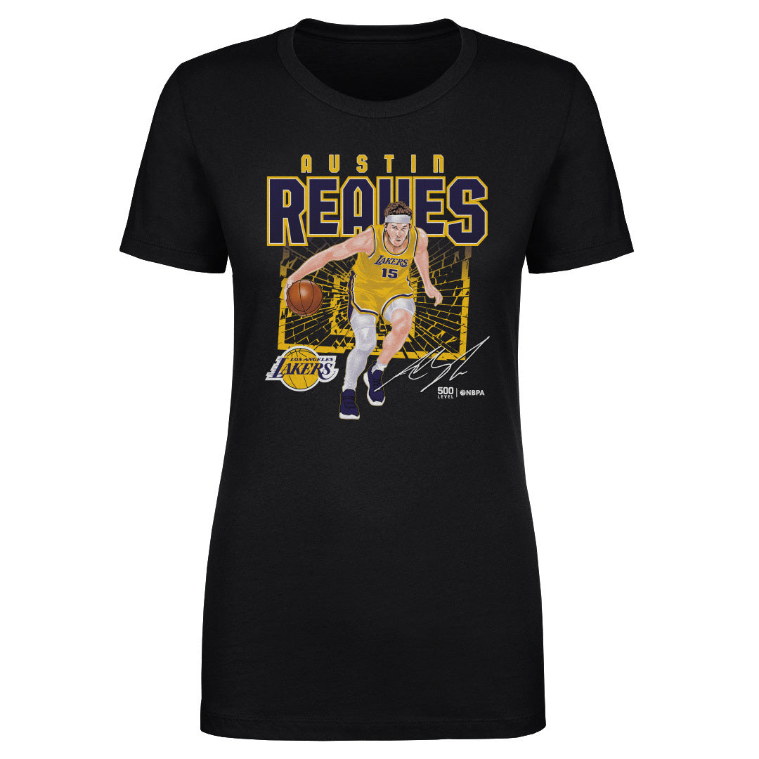 Austin Reaves Los Angeles Lakers Shattered WHT 1 Austin Reaves Los Angeles Lakers Shattered WHT
