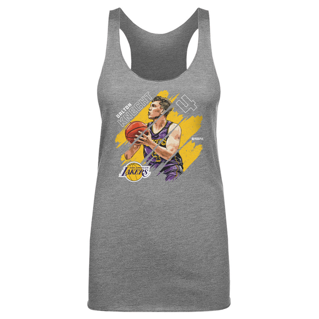 Dalton Knecht Los Angeles Lakers Stripes WHT 3 Dalton Knecht Los Angeles Lakers Stripes WHT