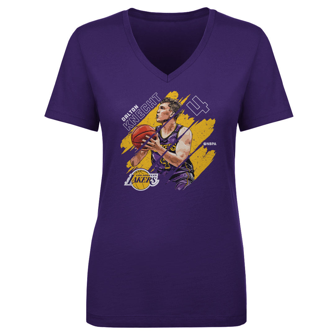 Dalton Knecht Los Angeles Lakers Stripes WHT 3 Dalton Knecht Los Angeles Lakers Stripes WHT