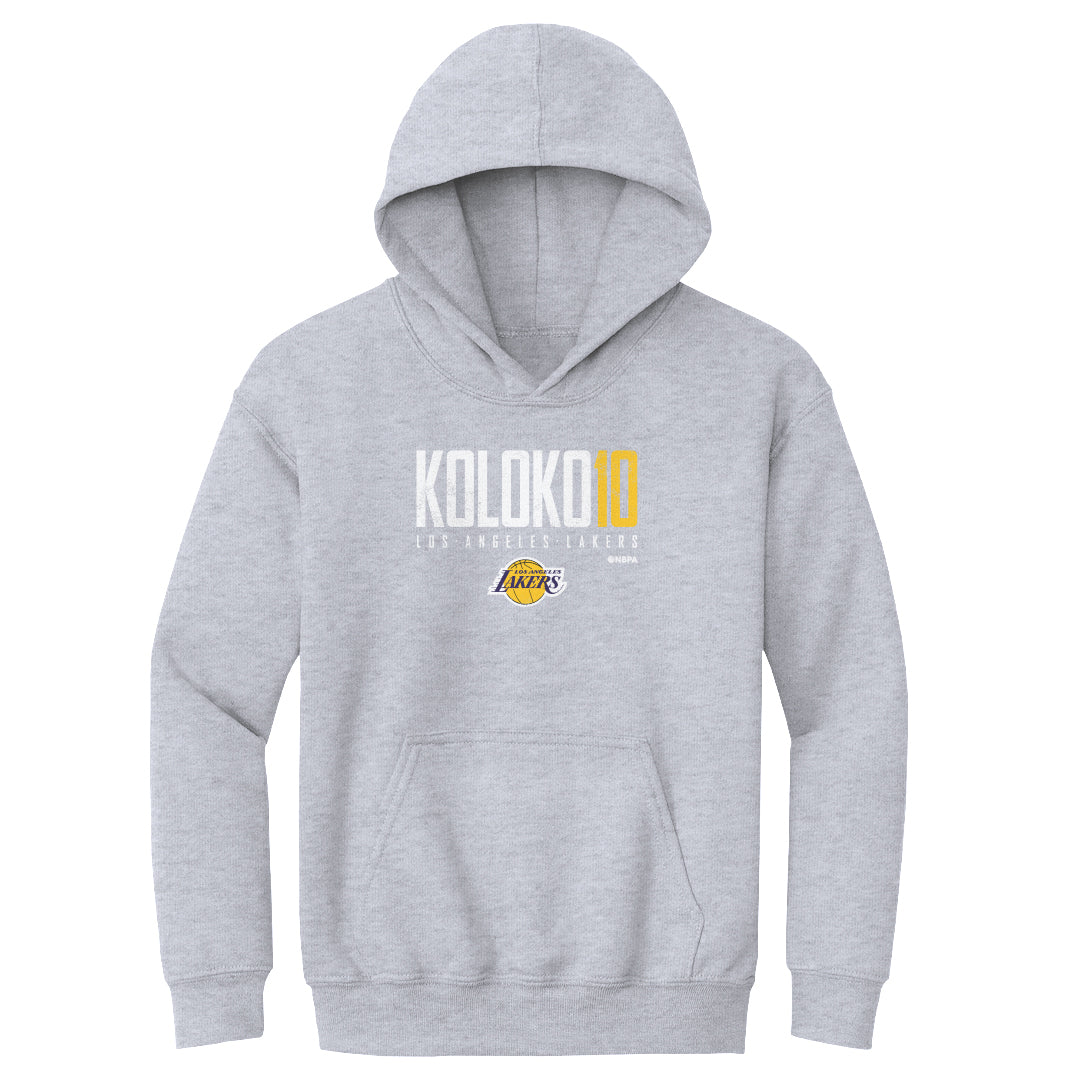Christian Koloko Los Angeles Lakers Elite WHT 2 Christian Koloko Los Angeles Lakers Elite WHT