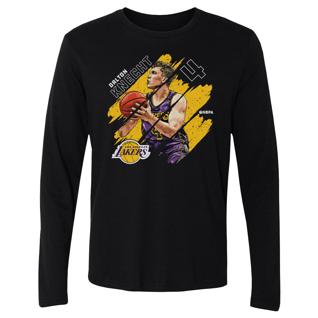 Dalton Knecht Los Angeles Lakers Stripes WHT 2 Dalton Knecht Los Angeles Lakers Stripes WHT
