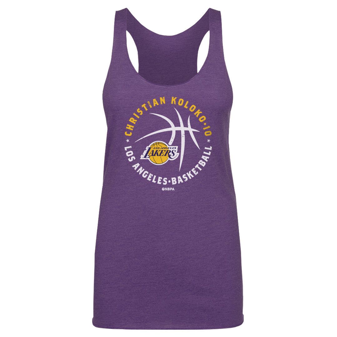 Christian Koloko Los Angeles Lakers Player Ball WHT 1 Christian Koloko Los Angeles Lakers Player Ball WHT