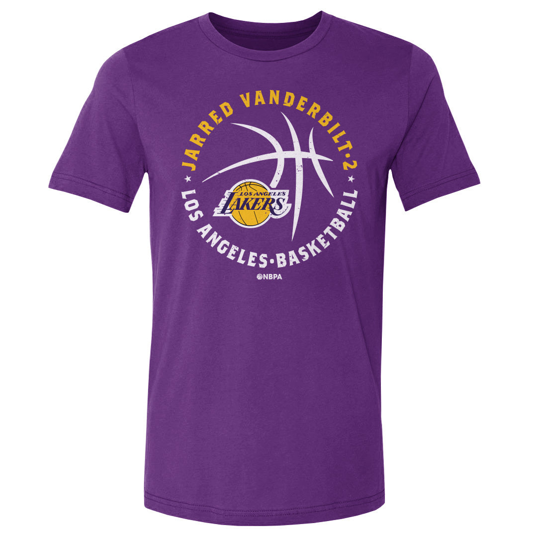 Jarred Vanderbilt Los Angeles Lakers Player Ball WHT 2 Jarred Vanderbilt Los Angeles Lakers Player Ball WHT