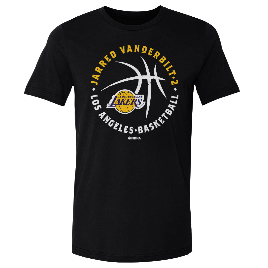 Jarred Vanderbilt Los Angeles Lakers Player Ball WHT 3 Jarred Vanderbilt Los Angeles Lakers Player Ball WHT