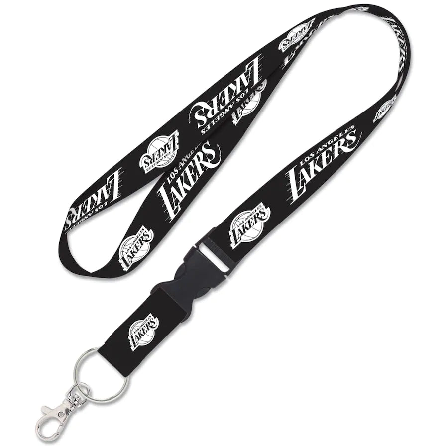 Los Angeles Lakers Black Lanyard