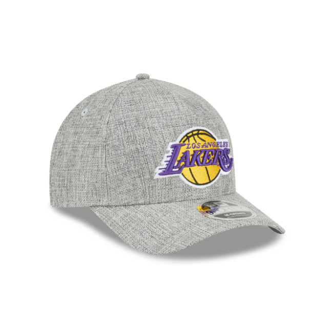Lakers 940 Cotton Weave Gray Snapback Hat 2 Lakers 940 Cotton Weave Gray Snapback Hat