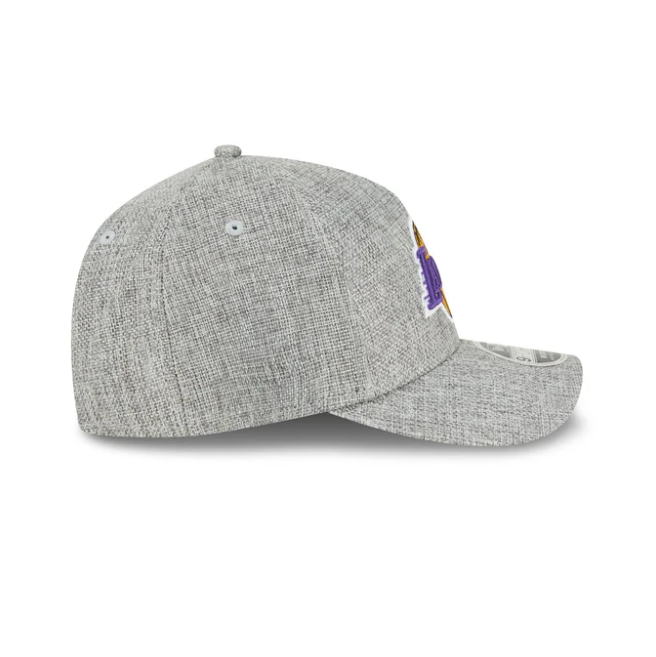 Lakers 940 Cotton Weave Gray Snapback Hat 4 Lakers 940 Cotton Weave Gray Snapback Hat