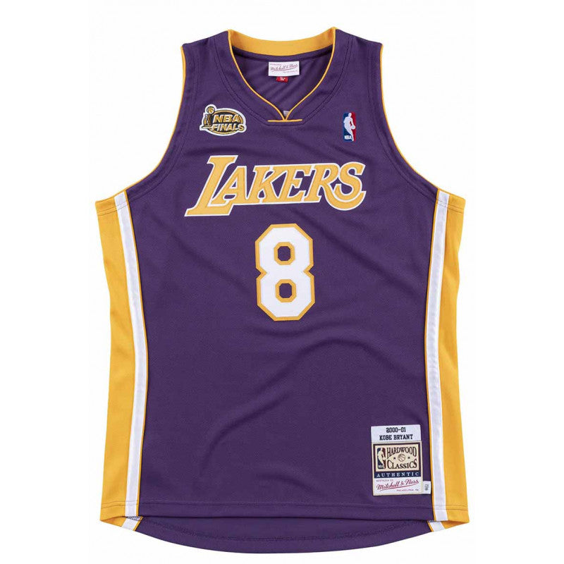 LAKERS AUTHENTIC 2000-01 KOBE 8 ROAD FINALS JERSEY