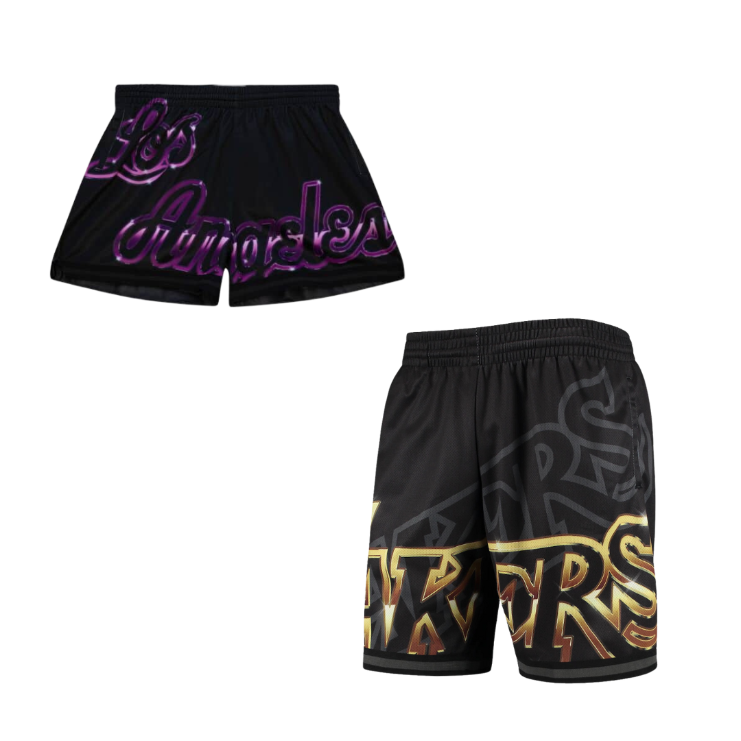 Lakers Big Face Short Bundle