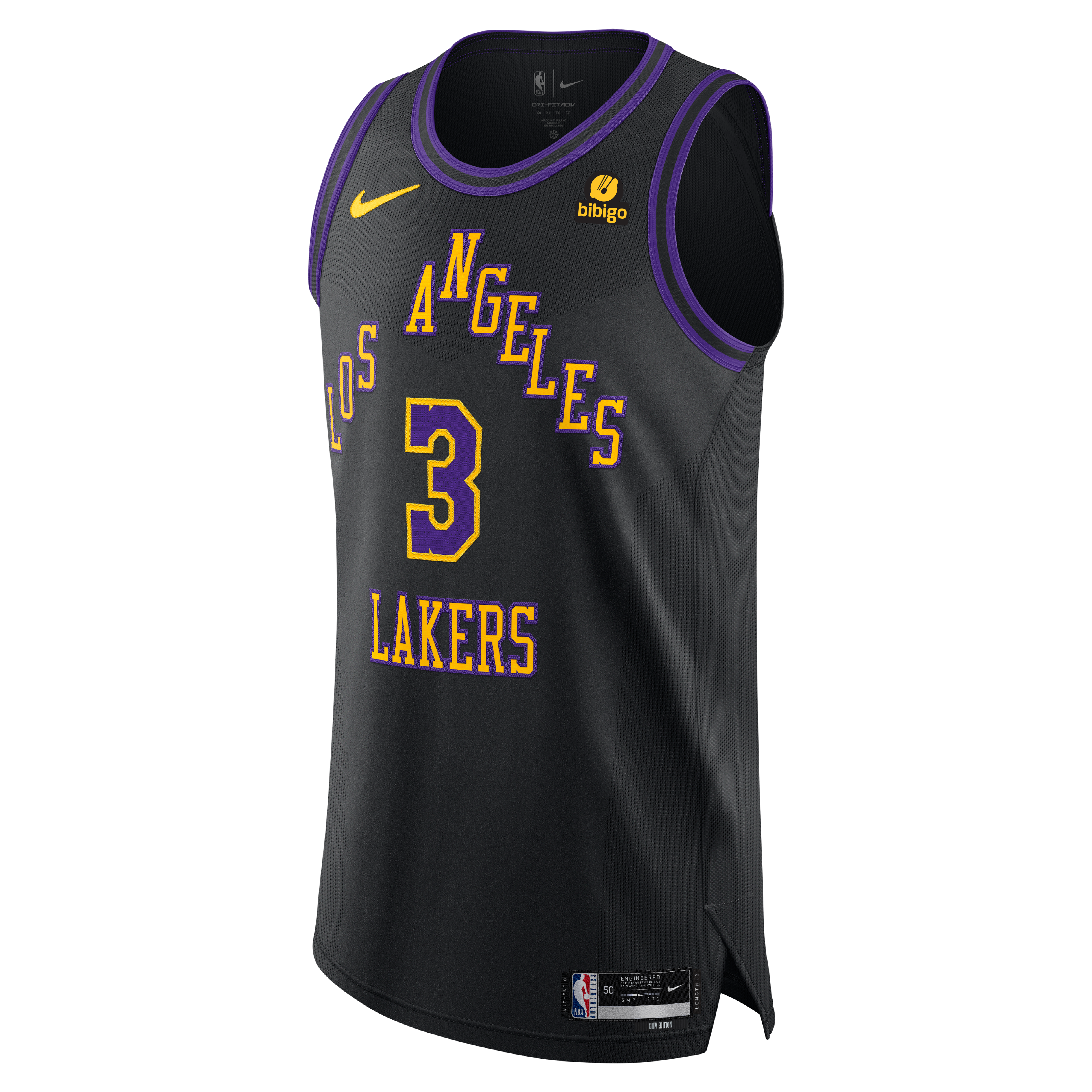Lakers CE23 Davis Authentic Jersey