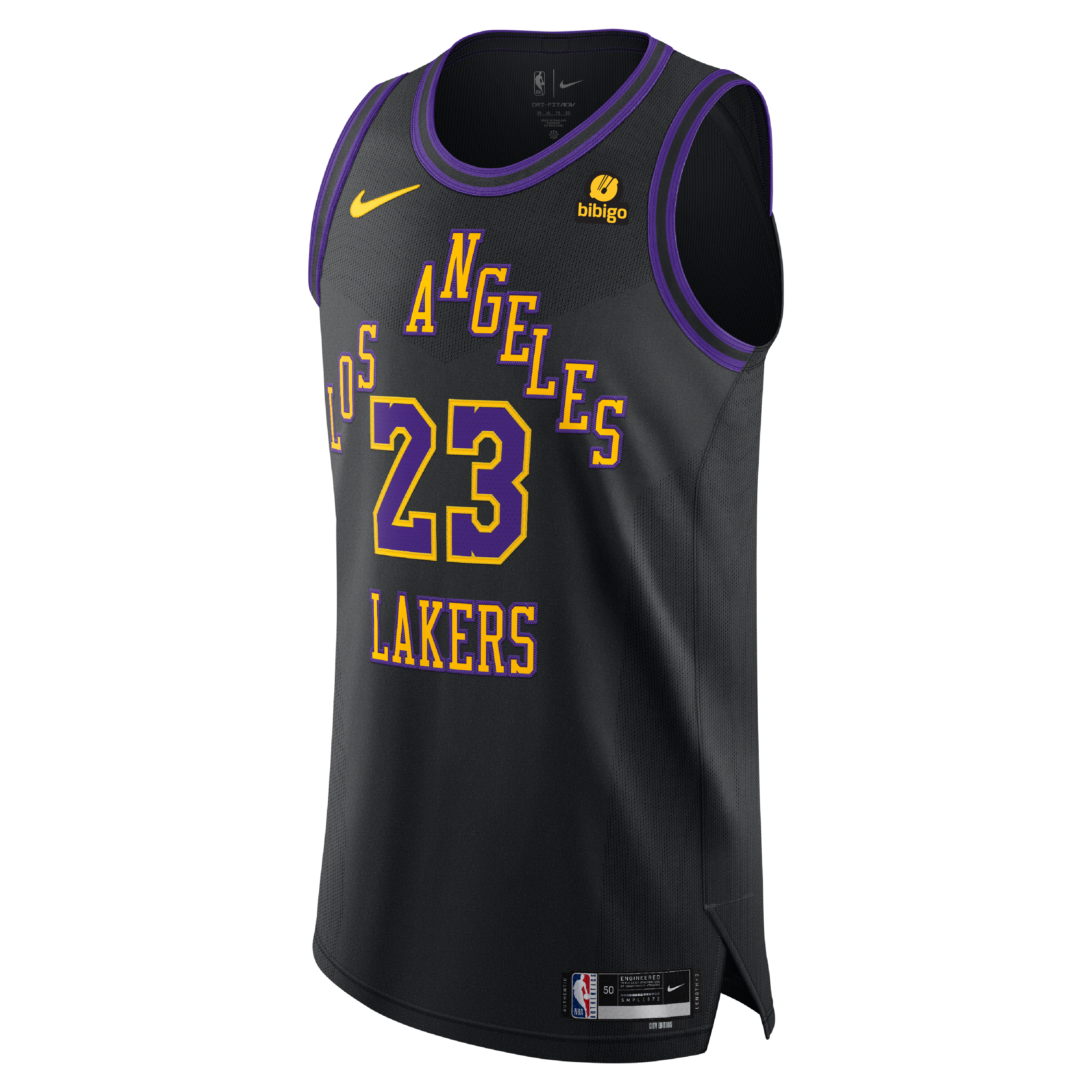Lakers CE23 James Authentic Jersey