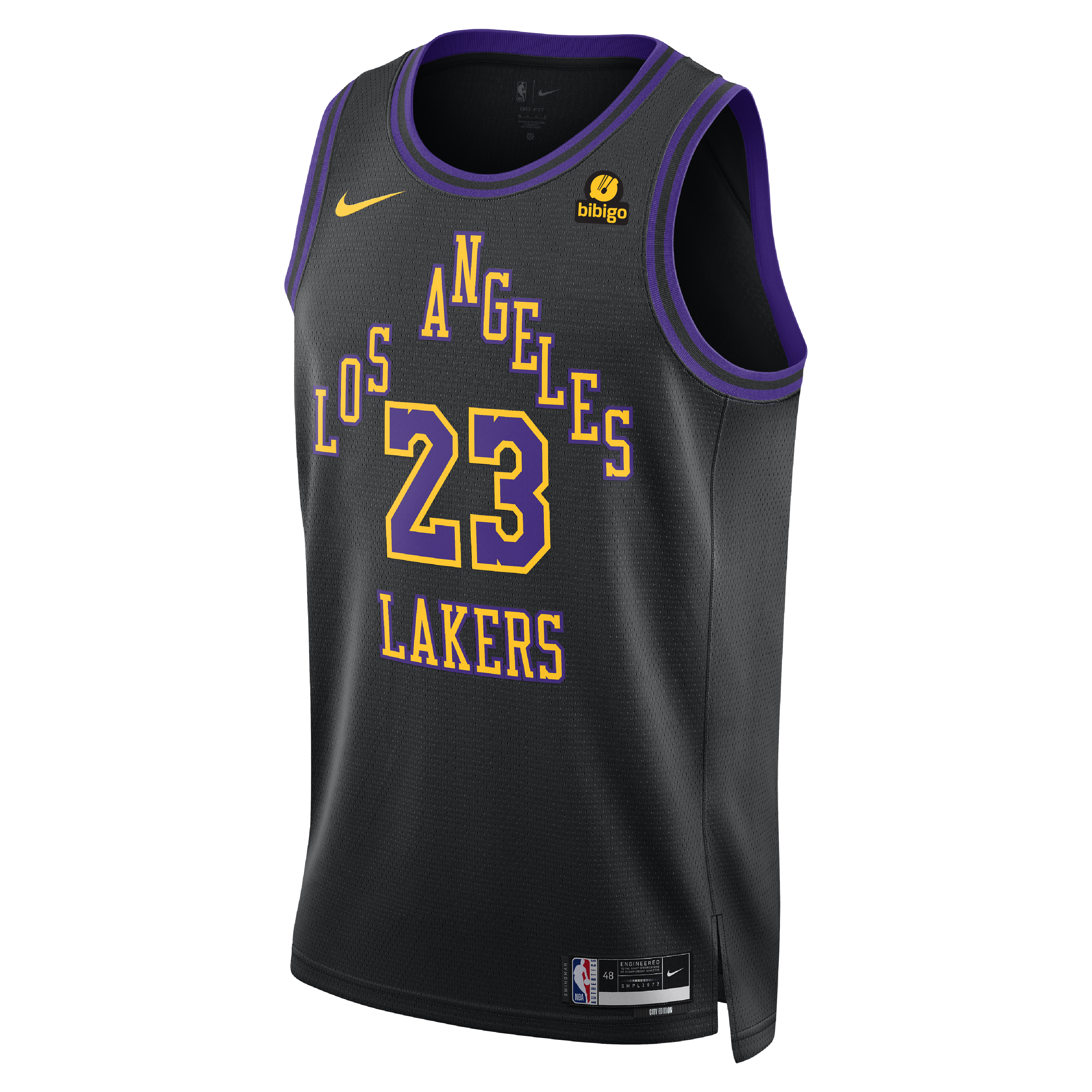 LAKERS CE23 JAMES SWINGMAN JERSEY