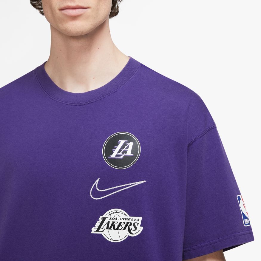 Lakers City Edition 22 Courtside Max90 1 Tee 4 Lakers City Edition 22 Courtside Max90 1 Tee