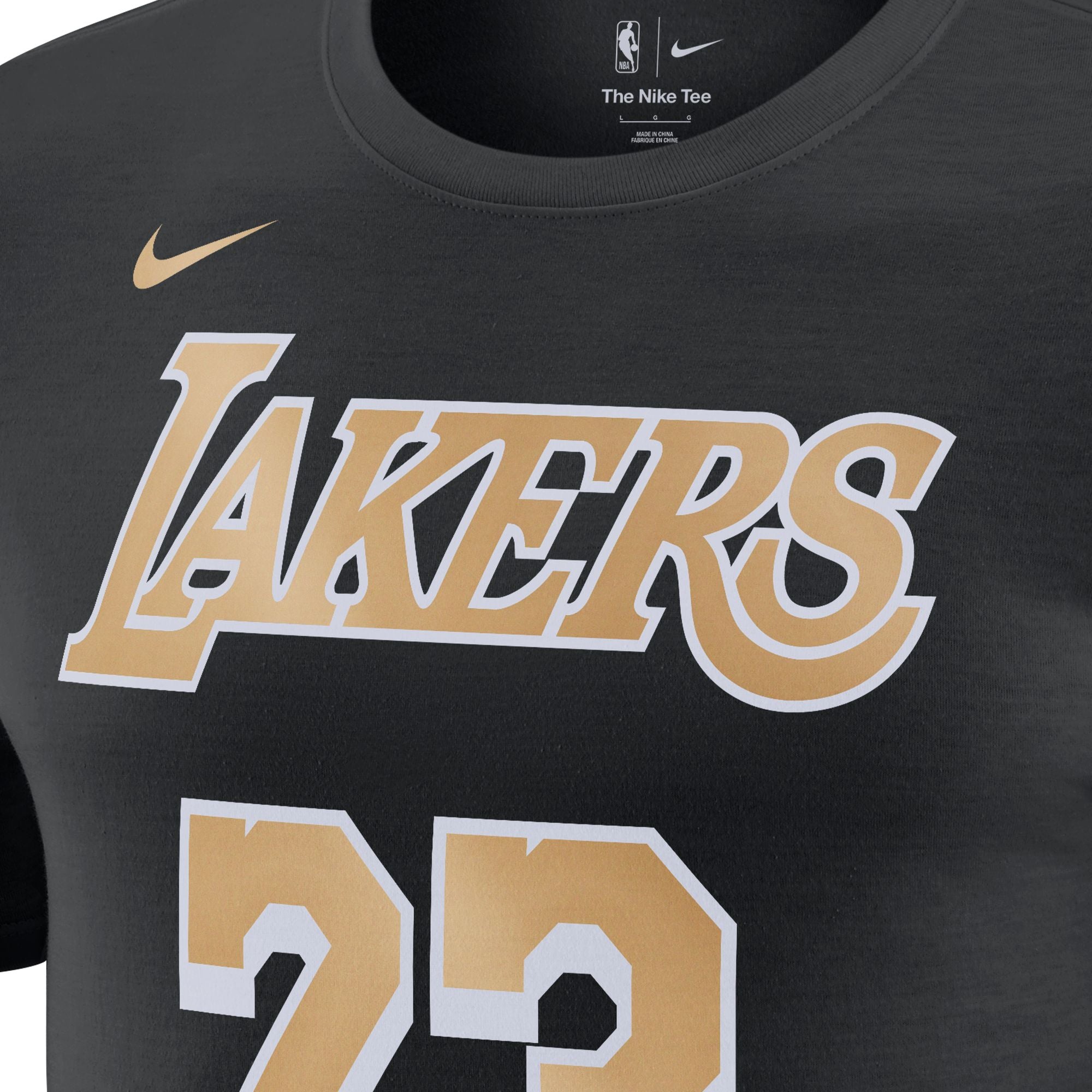 LAKERS JAMES 23 BG PLAYER TEE 3 LAKERS JAMES 23 BG PLAYER TEE
