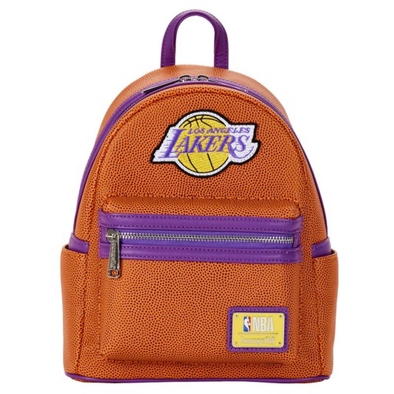 LAKERS LOUNGEFLY BASEKETBALL MINI BACKPACK