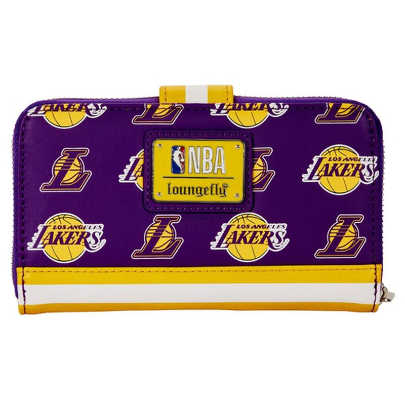 LAKERS LOUNGEFLY SNAP WALLET 3 LAKERS LOUNGEFLY SNAP WALLET