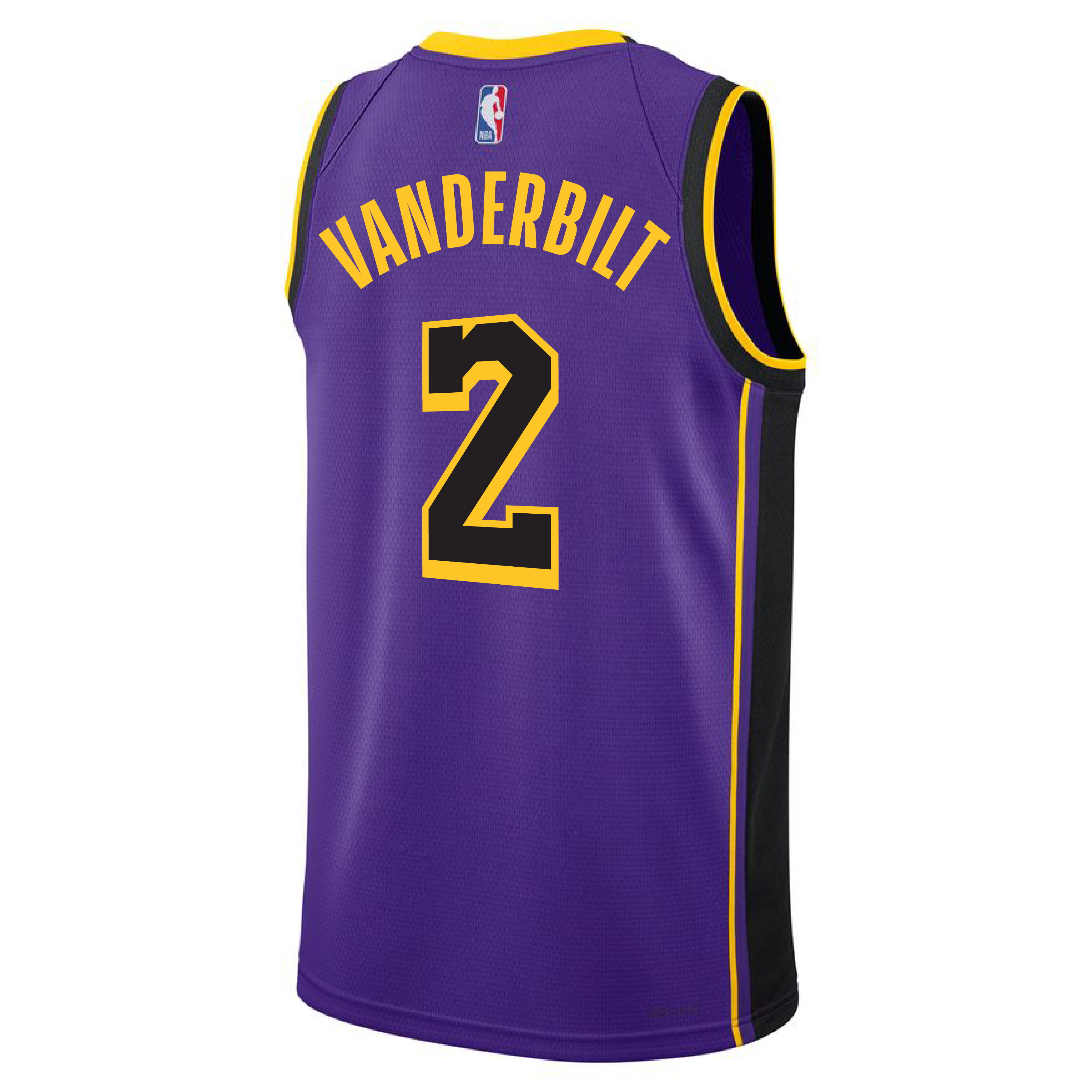 Lakers Vanderbilt Statement Swingman Jersey 2 Lakers Vanderbilt Statement Swingman Jersey