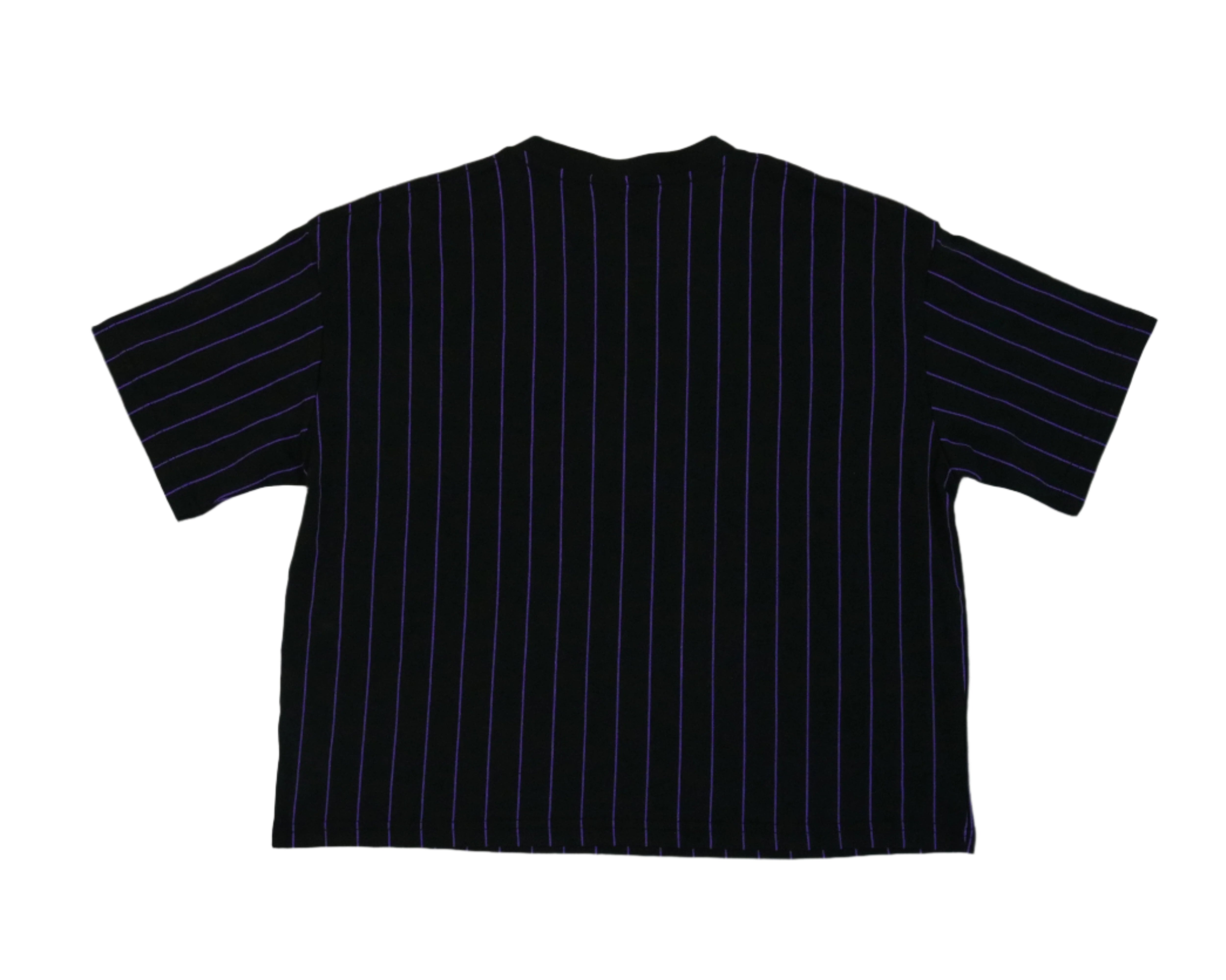 Lakers Women's Throwback Pinstripe SS Tee 2 Lakers Women's Throwback Pinstripe SS Tee