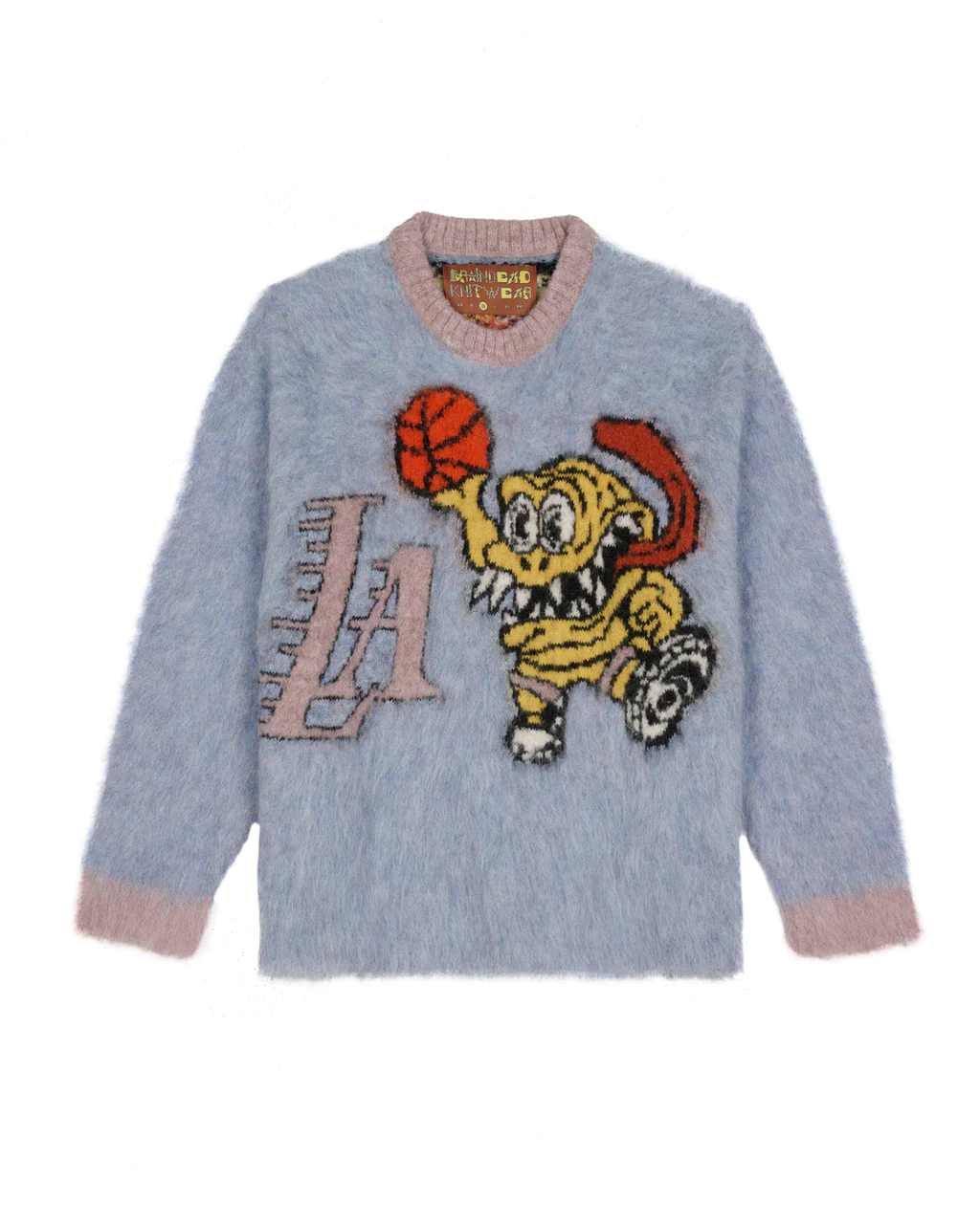 Lakers x Brain Dead Alpaca Sweater 1 Lakers x Brain Dead Alpaca Sweater