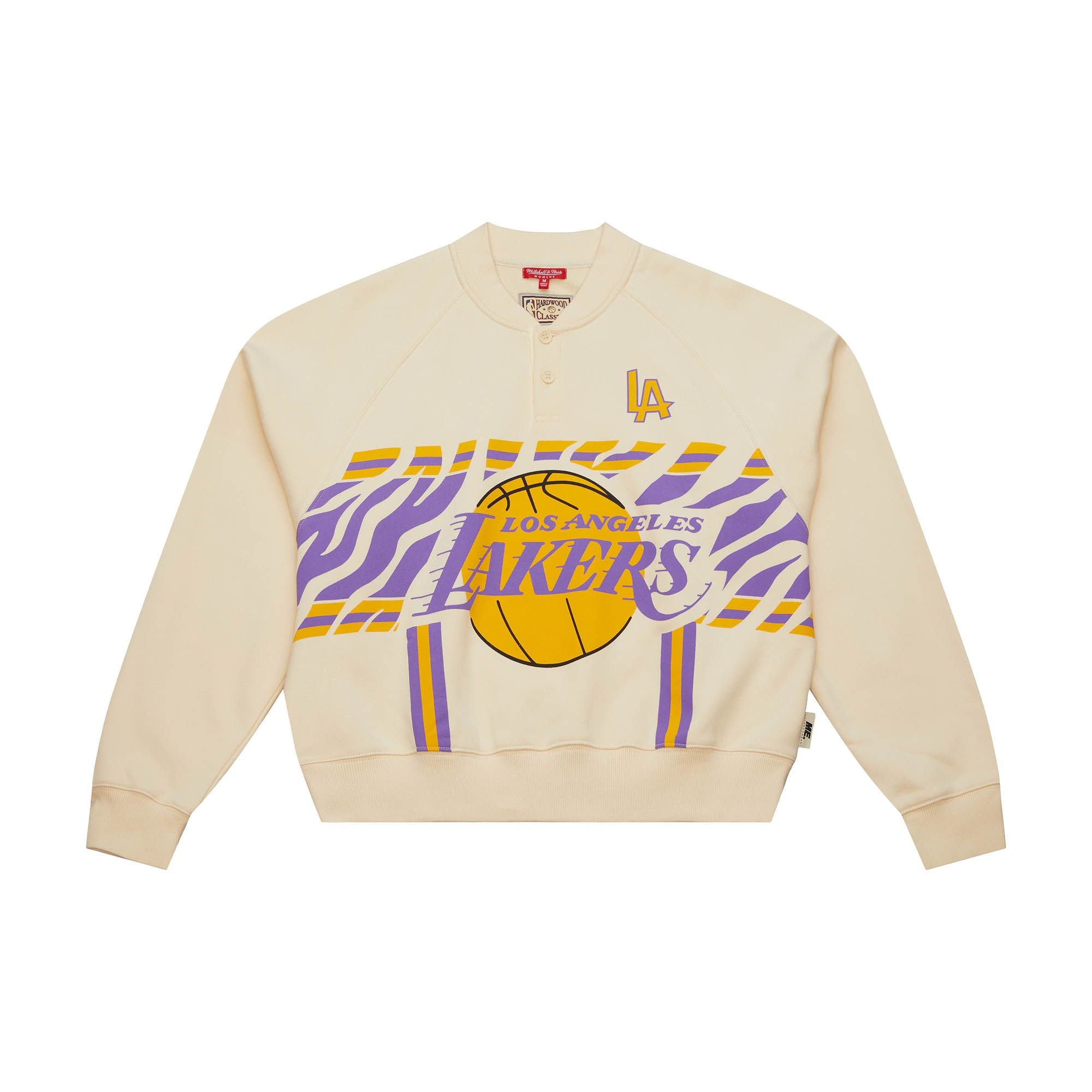 Lakers x Melody Ehsani Unisex Raglan Pullover 1 Lakers x Melody Ehsani Unisex Raglan Pullover
