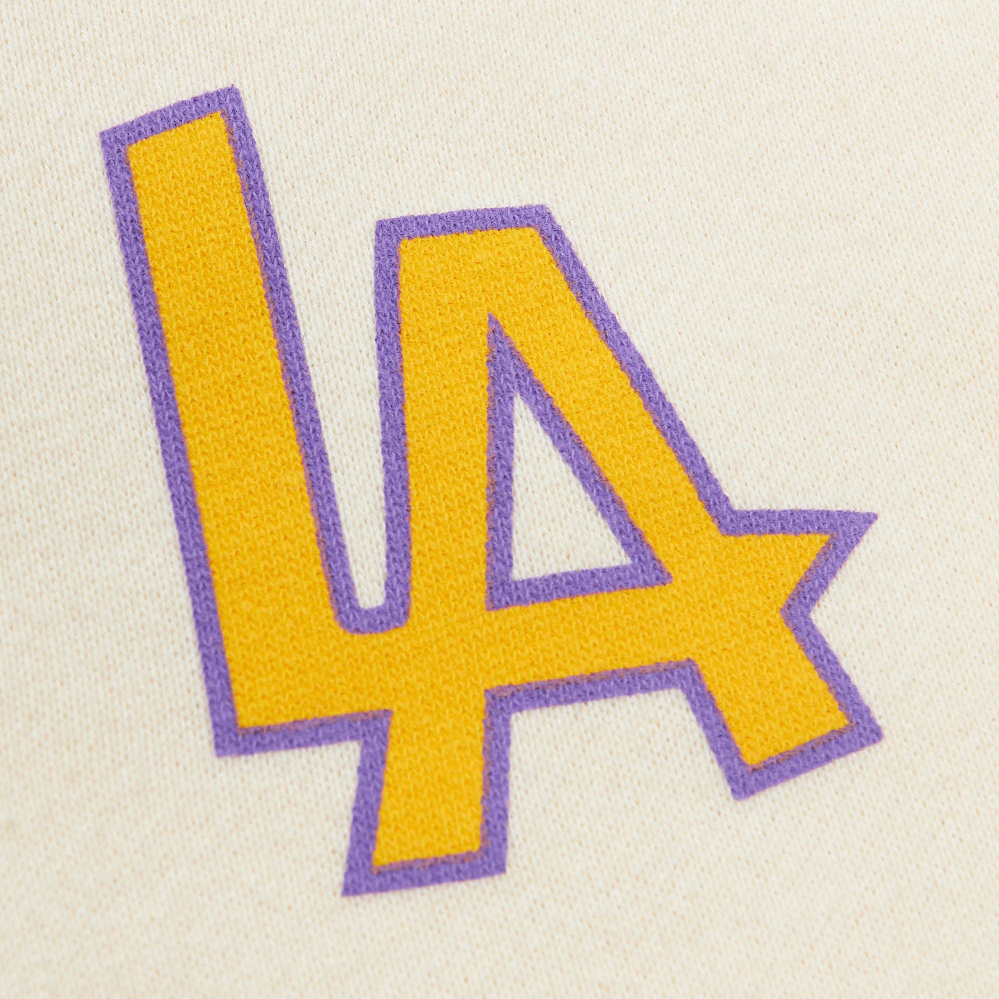 Lakers x Melody Ehsani Unisex Raglan Pullover 3 Lakers x Melody Ehsani Unisex Raglan Pullover