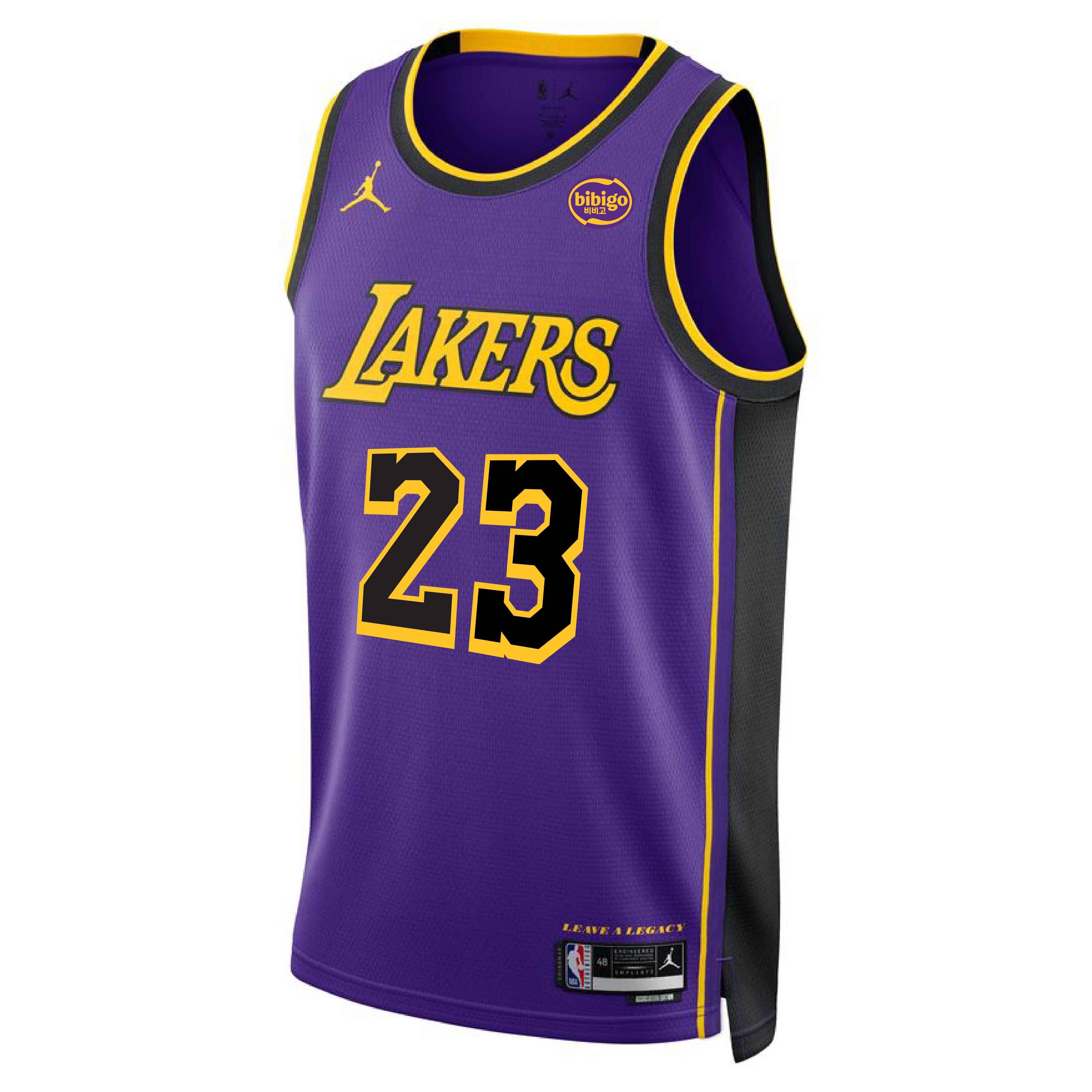 Los Angeles Lakers LeBron James #23 Statement Swingman Jersey