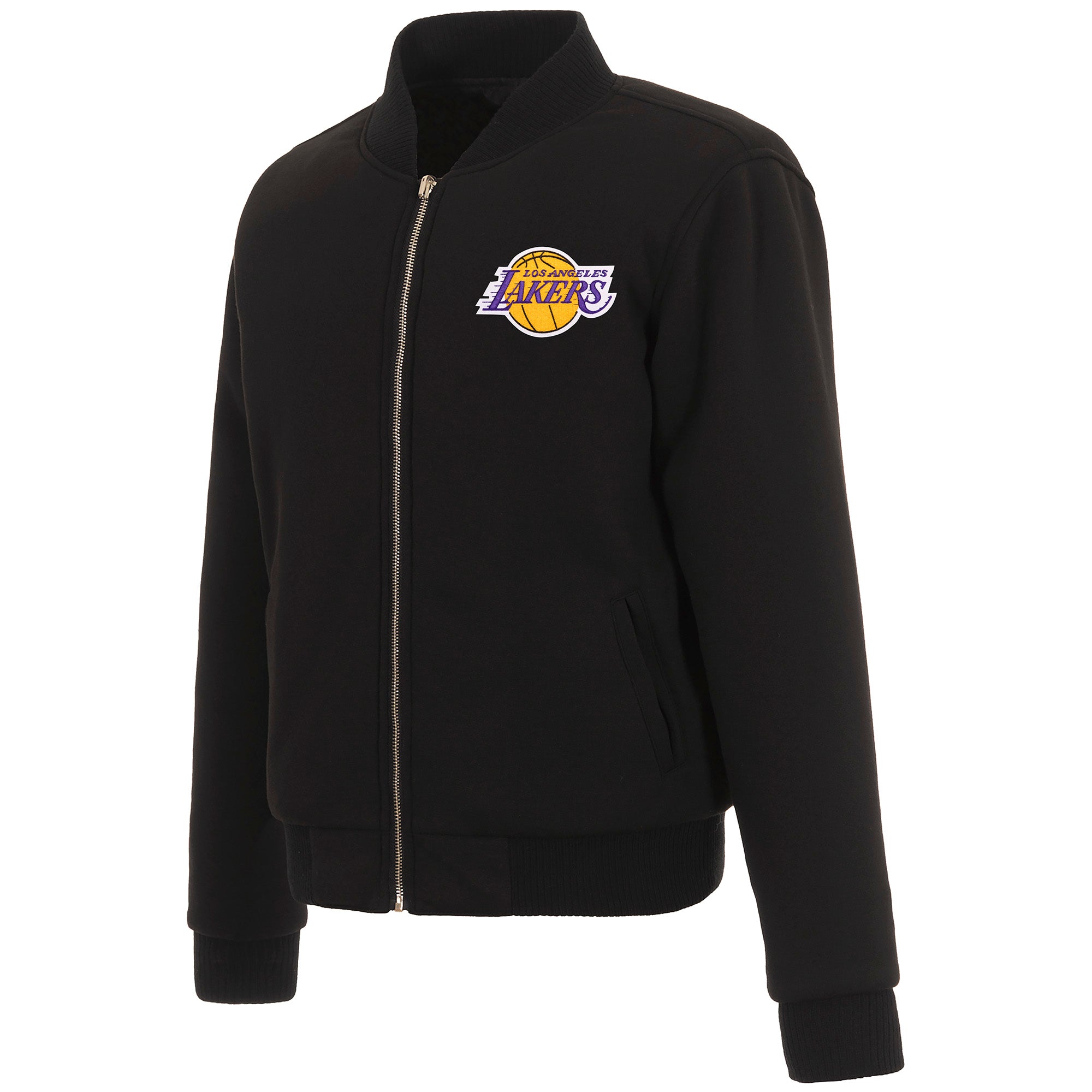 Los Angeles Lakers Womens Fleece Jacket 1 Los Angeles Lakers Womens Fleece Jacket