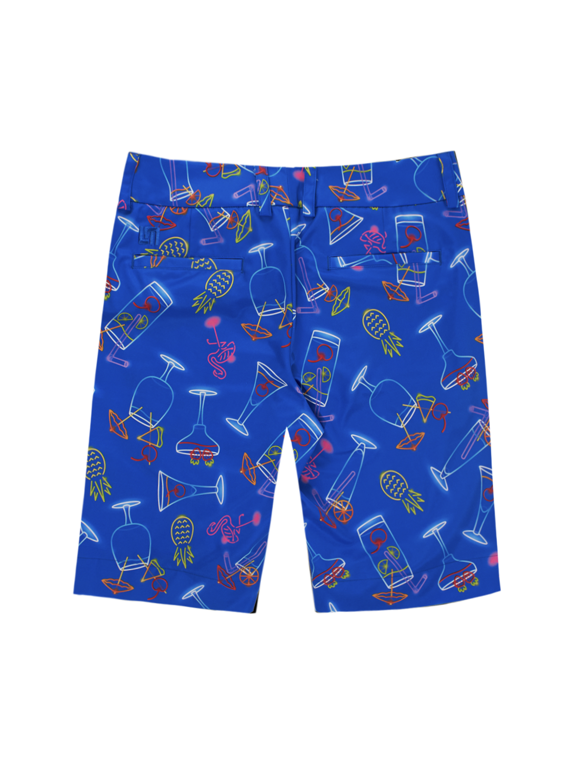 Bermuda Short - Neon Cocktails Blue