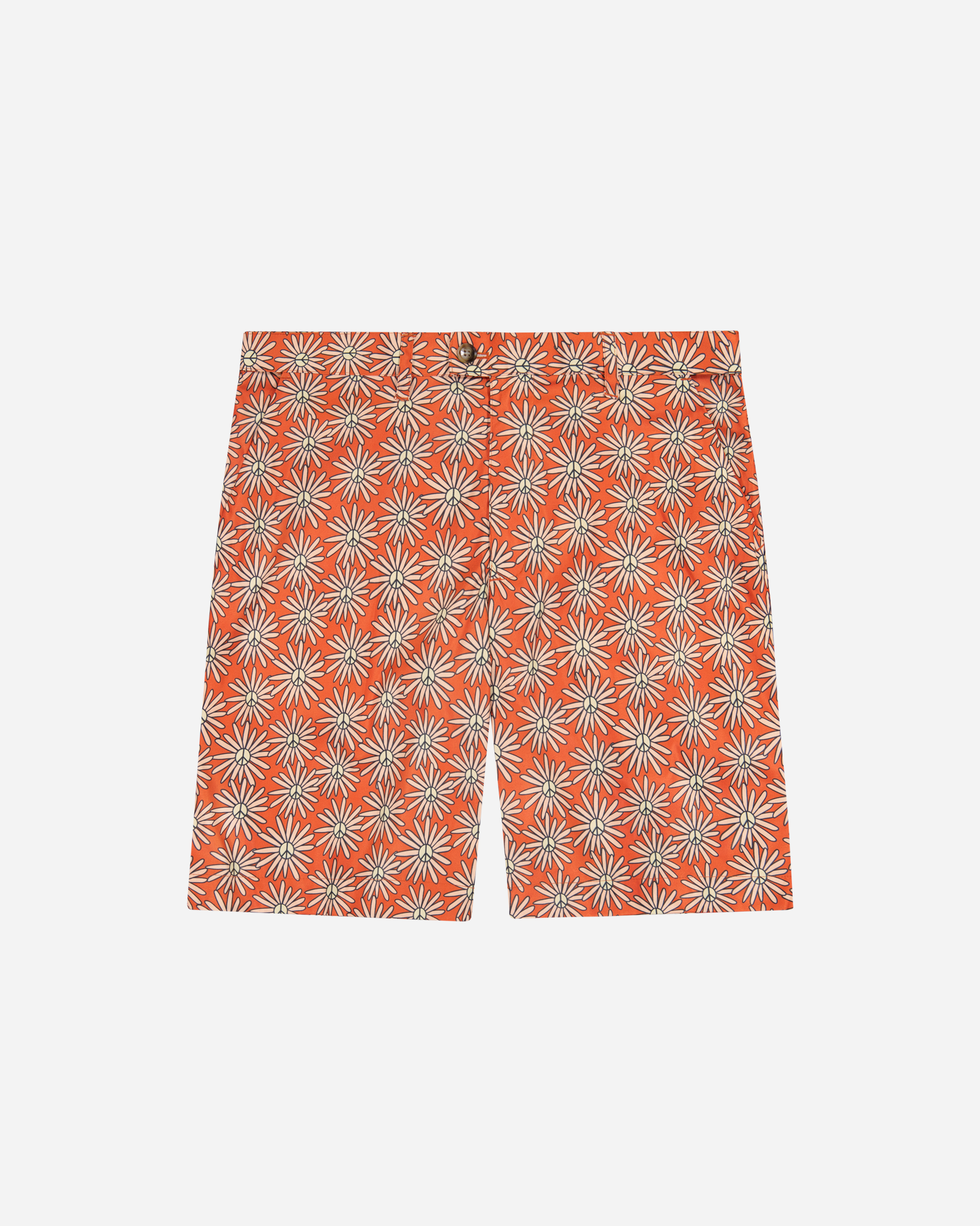 Heritage Short - Burnt Peace Flower 1 Heritage Short - Burnt Peace Flower