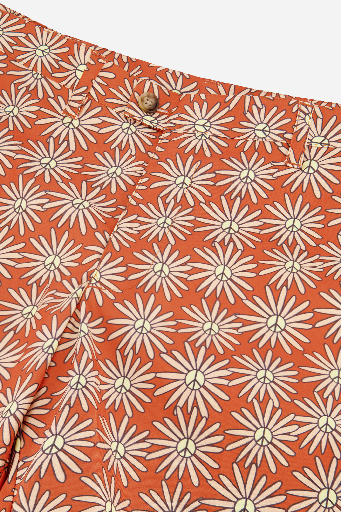 Heritage Short - Burnt Peace Flower 2 Heritage Short - Burnt Peace Flower