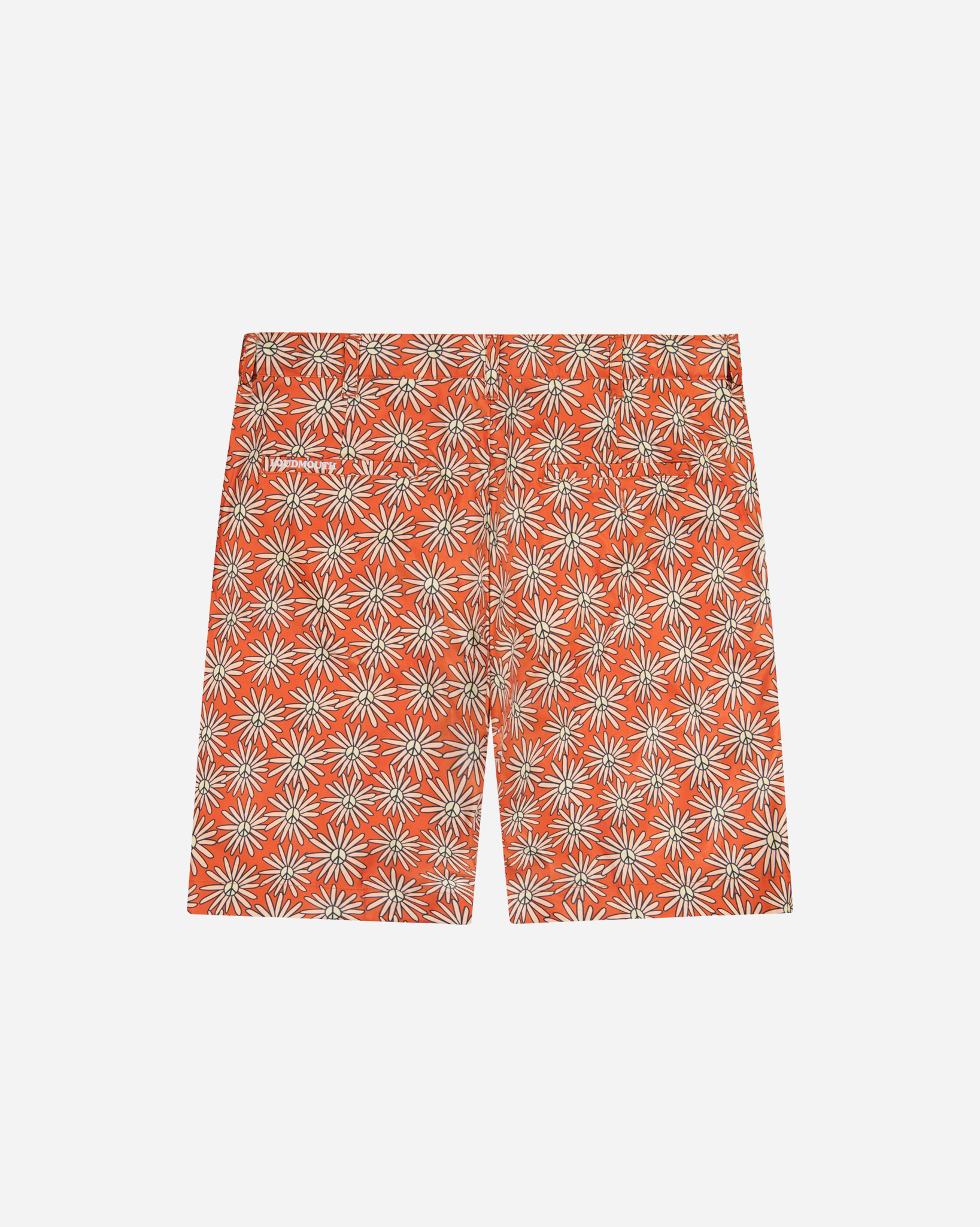 Heritage Short - Burnt Peace Flower 3 Heritage Short - Burnt Peace Flower