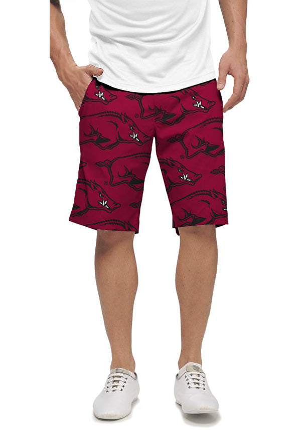 Arkansas x John Daly Wooo Pig Sooie Men's Heritage Short - MTO