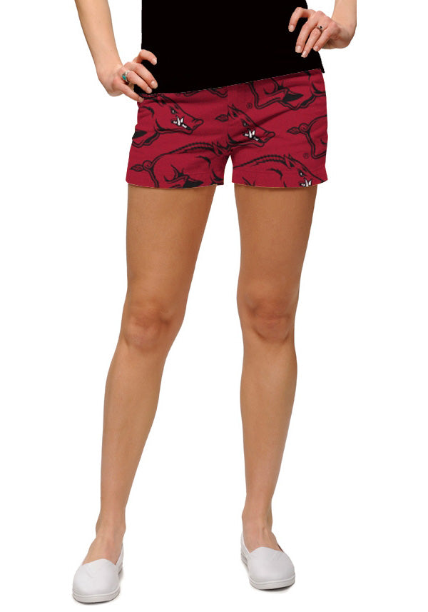 Arkansas x John Daly Wooo Pig Sooie Women's Mini Short - MTO
